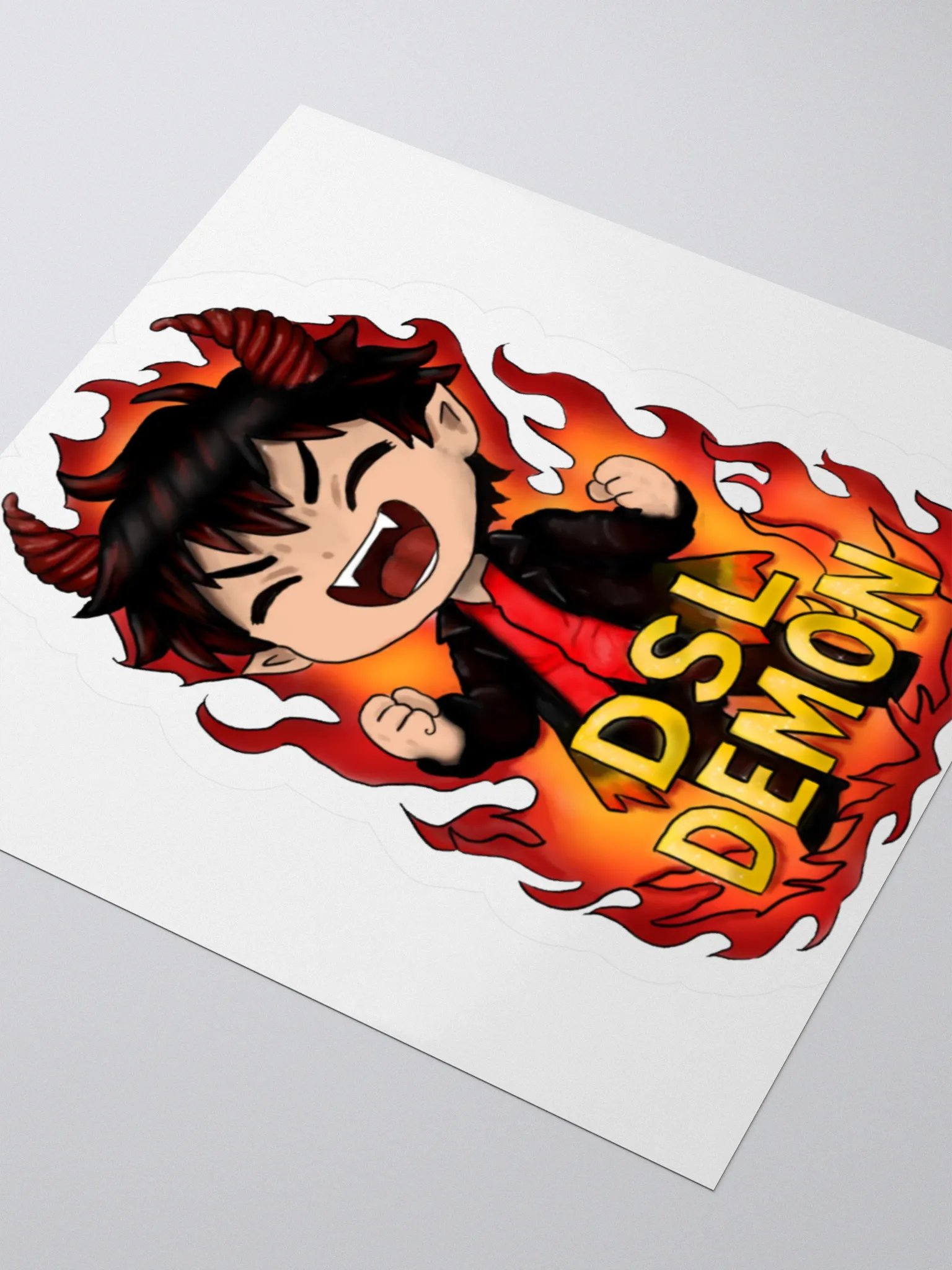 Triumphant DSL Demon Sticker product image (3)