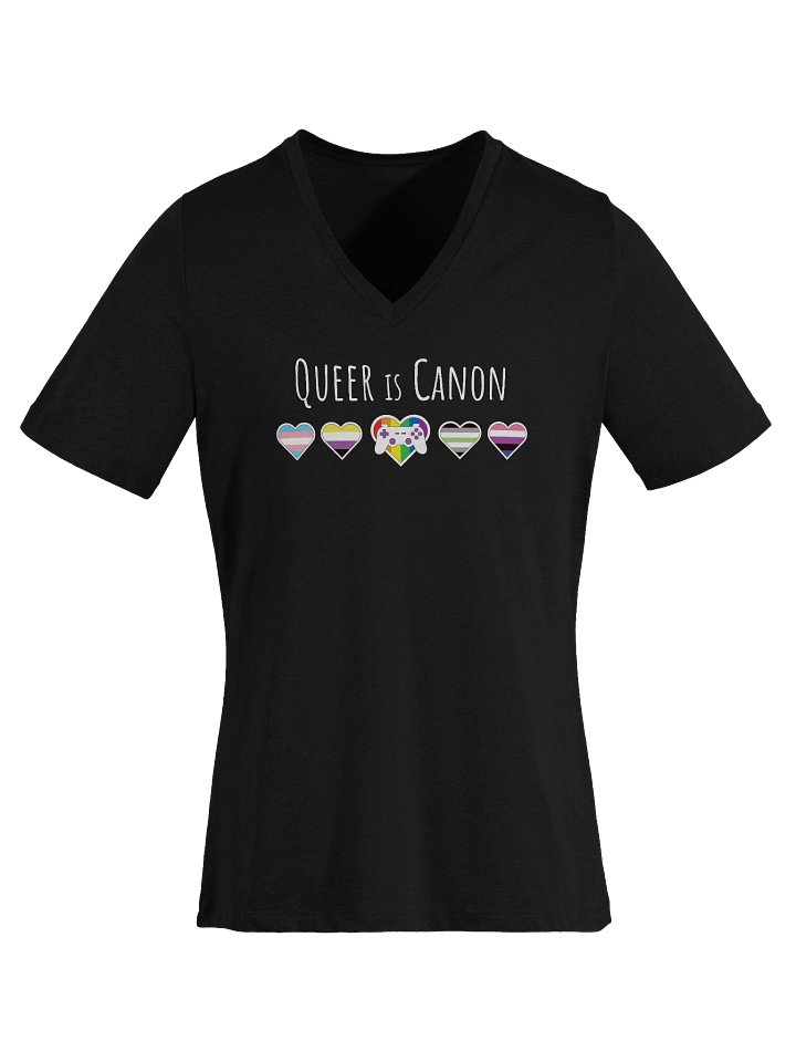 Queer is Canon V-Neck - Gender Pride Set product image (2)