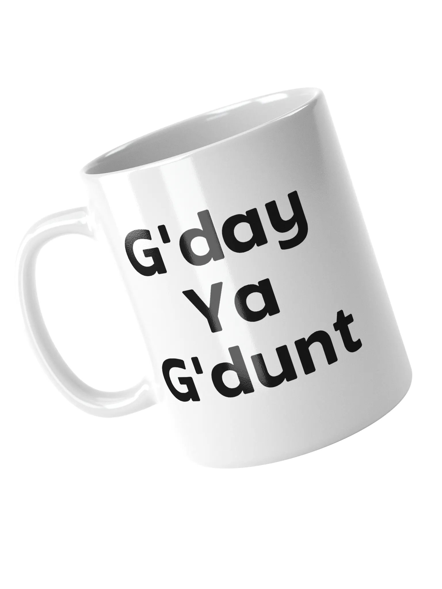 G'day Ya G'dunt - Glossy White Mug product image (3)