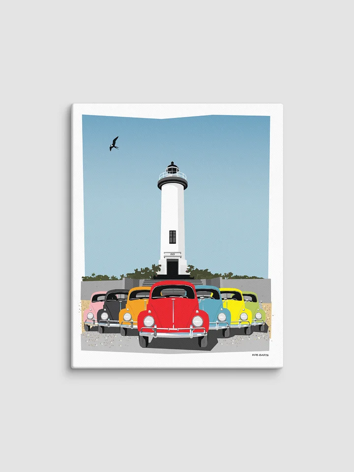 El Faro con Volkys Canvas Print product image (1)