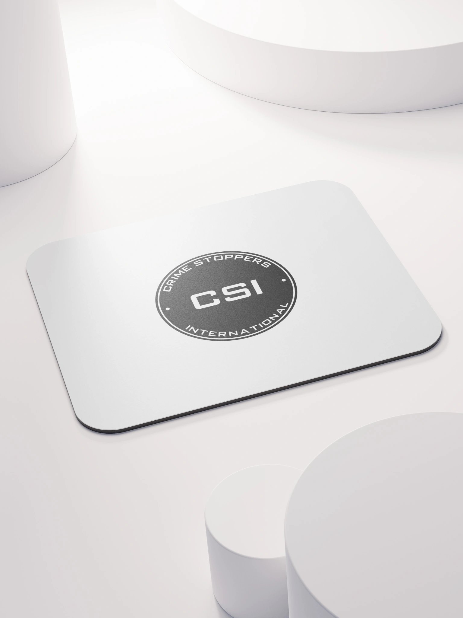 CSI Classic Mouse Mat - White product image (4)