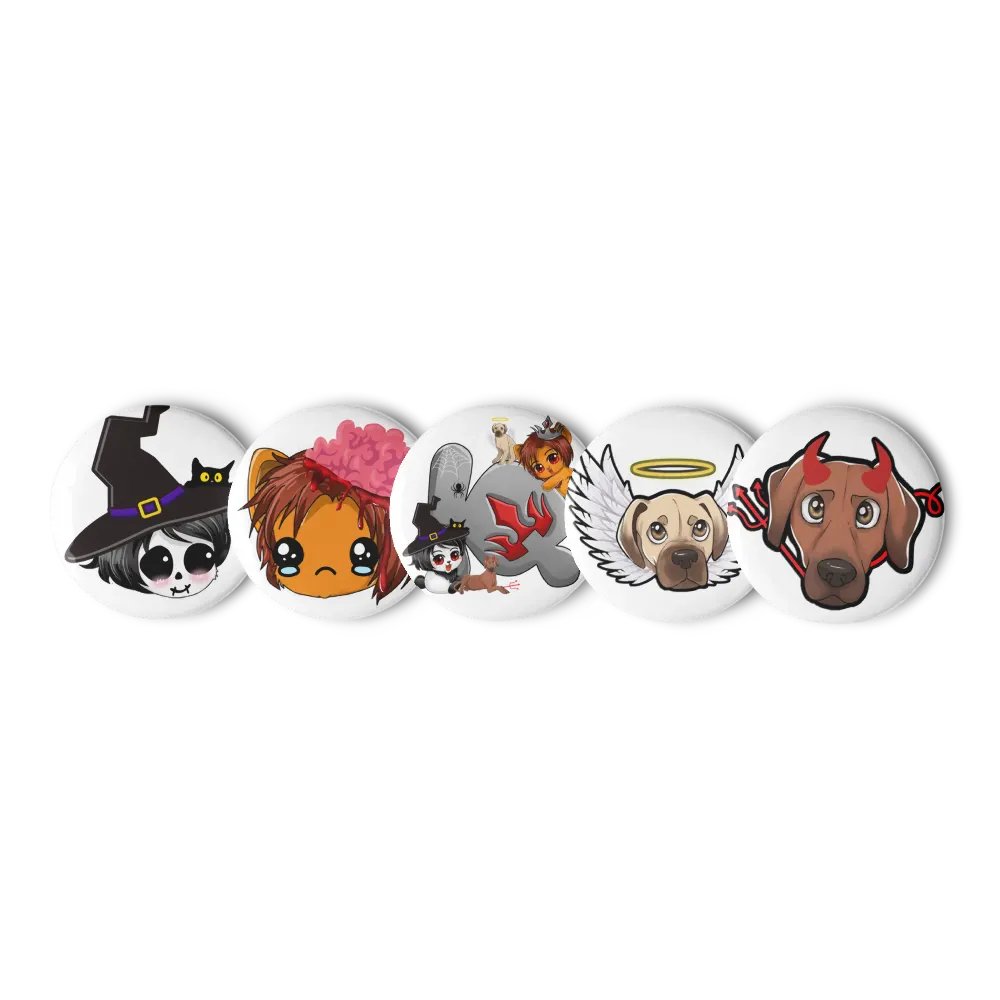 Set of 5 Pins - Halloween 2024 product image (1)
