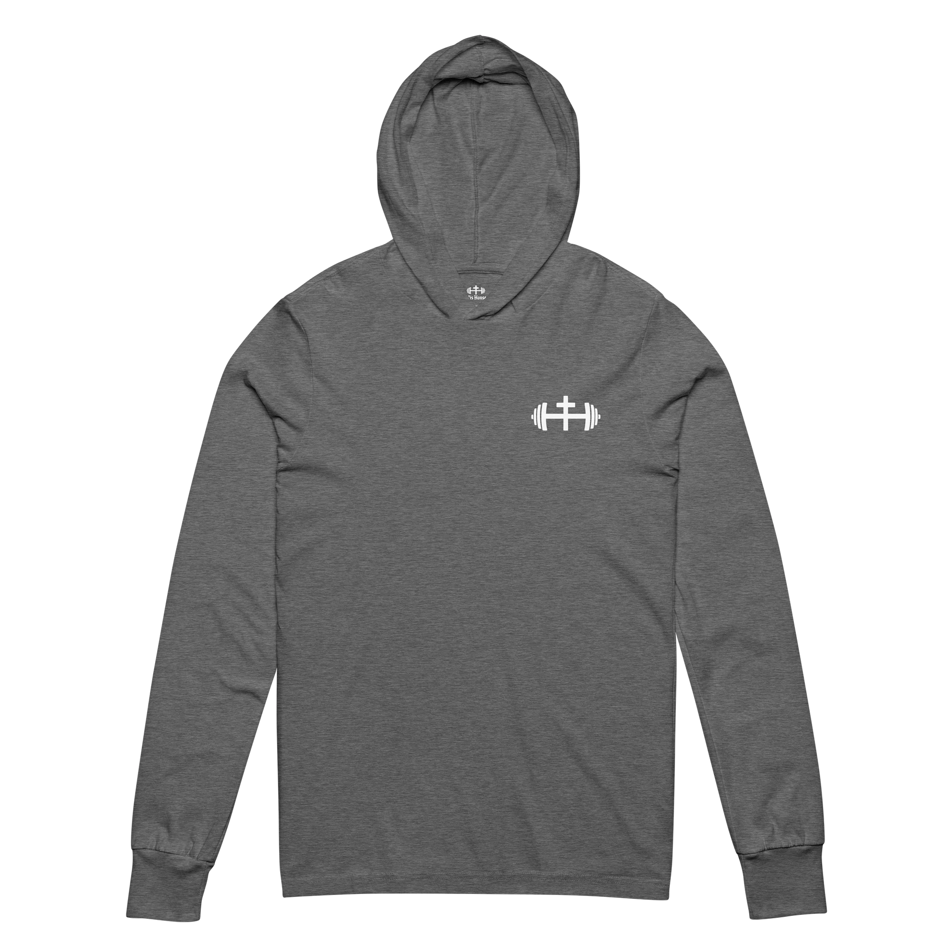 His House Unisex Hooded Long Sleeve Tee by His House