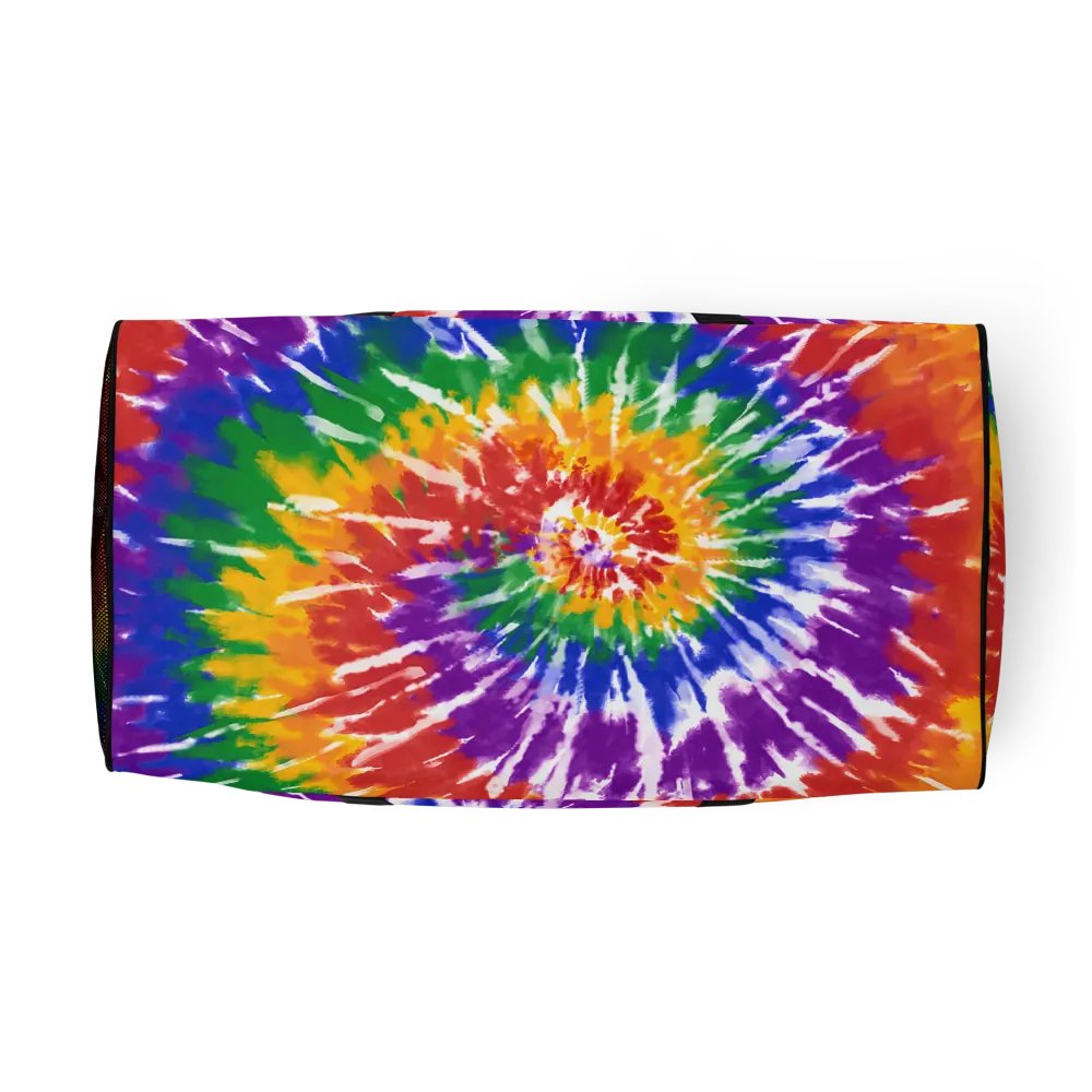 Rainbow tie dye duffle bag product image (6)
