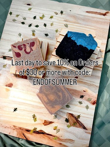 Head on over to our website to shop our most recent soap and honey restock!