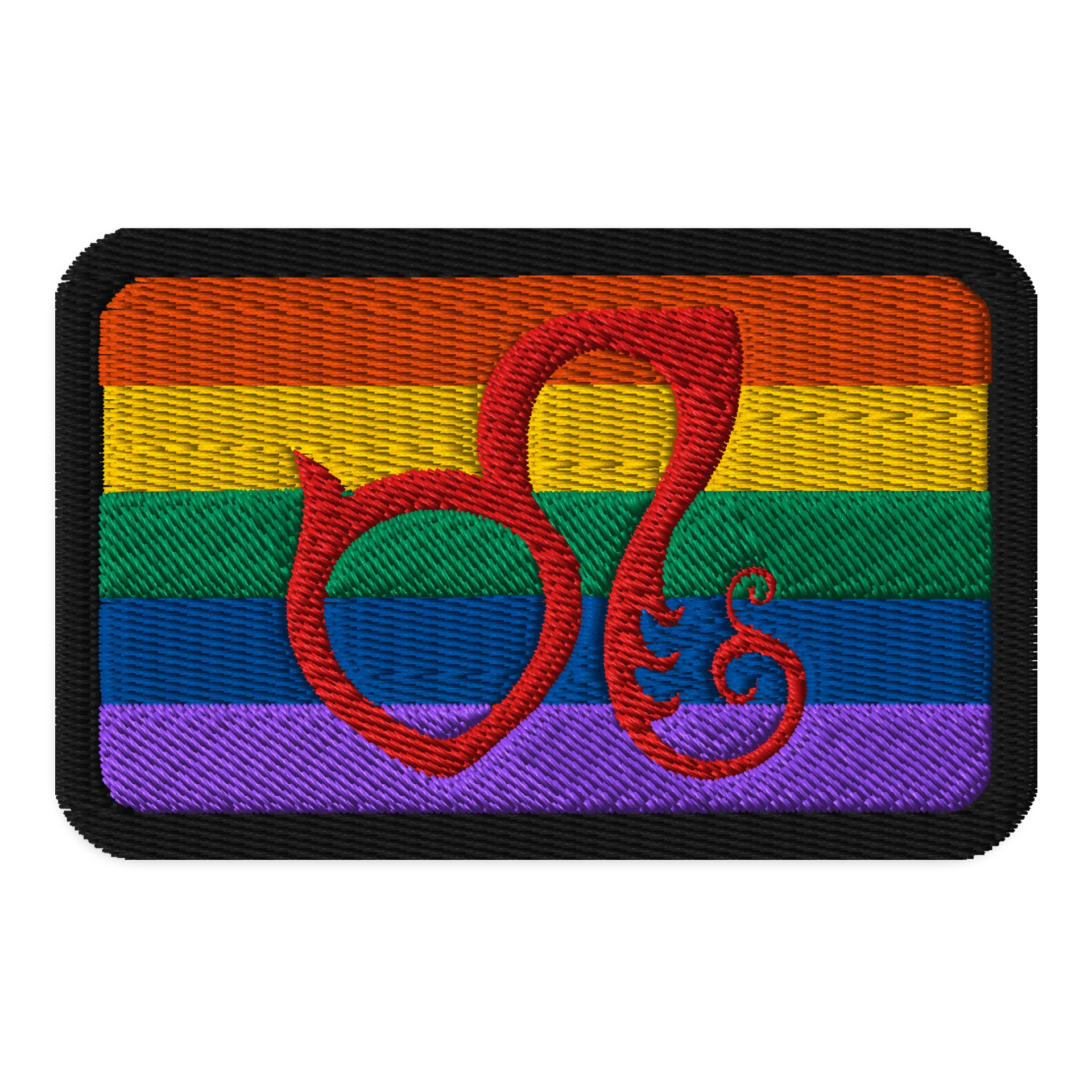 Zodiac Symbols Rainbow Patch - 06 - Leo product image (1)