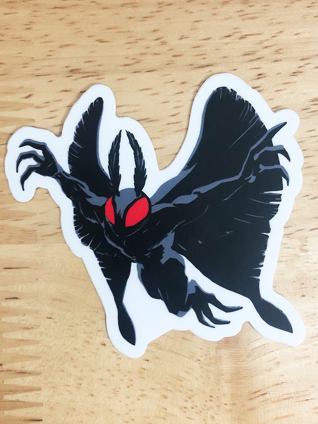 Mothman Vinyl Sticker product image (1)