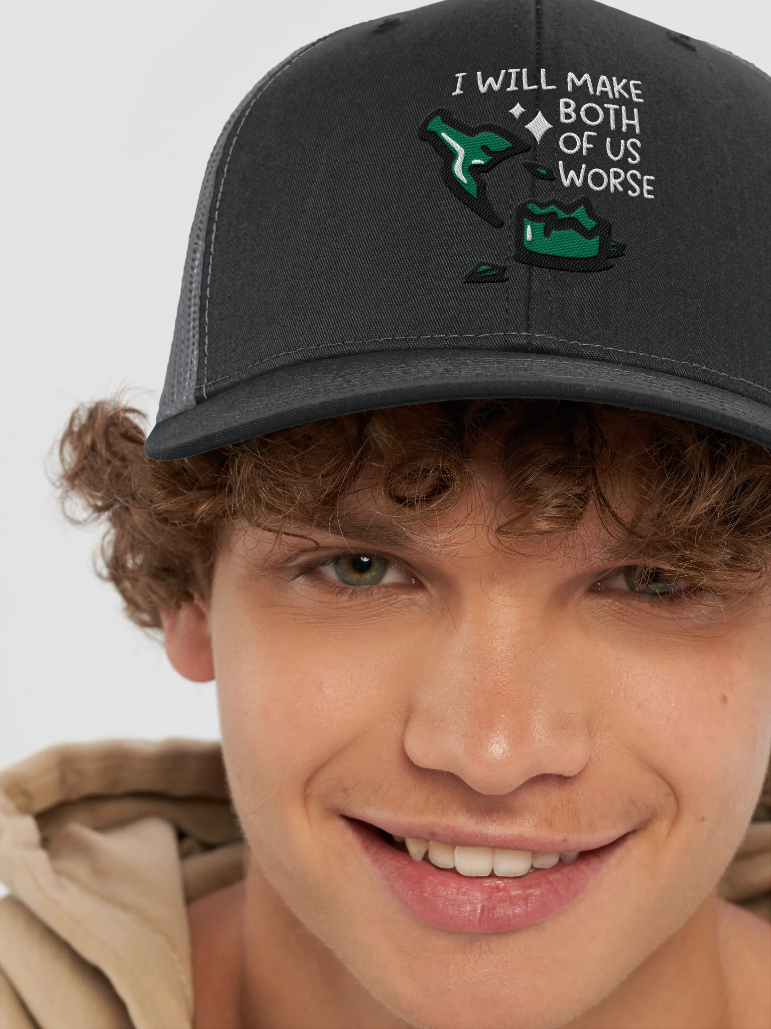 I Will Make Both of Us Worse Hat product image (38)