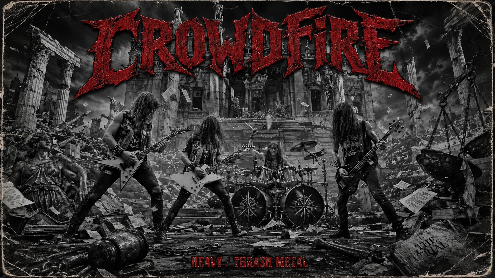 CROWDFIRE - Heavy / Trash Metal [FULL ALBUM] product image (1)