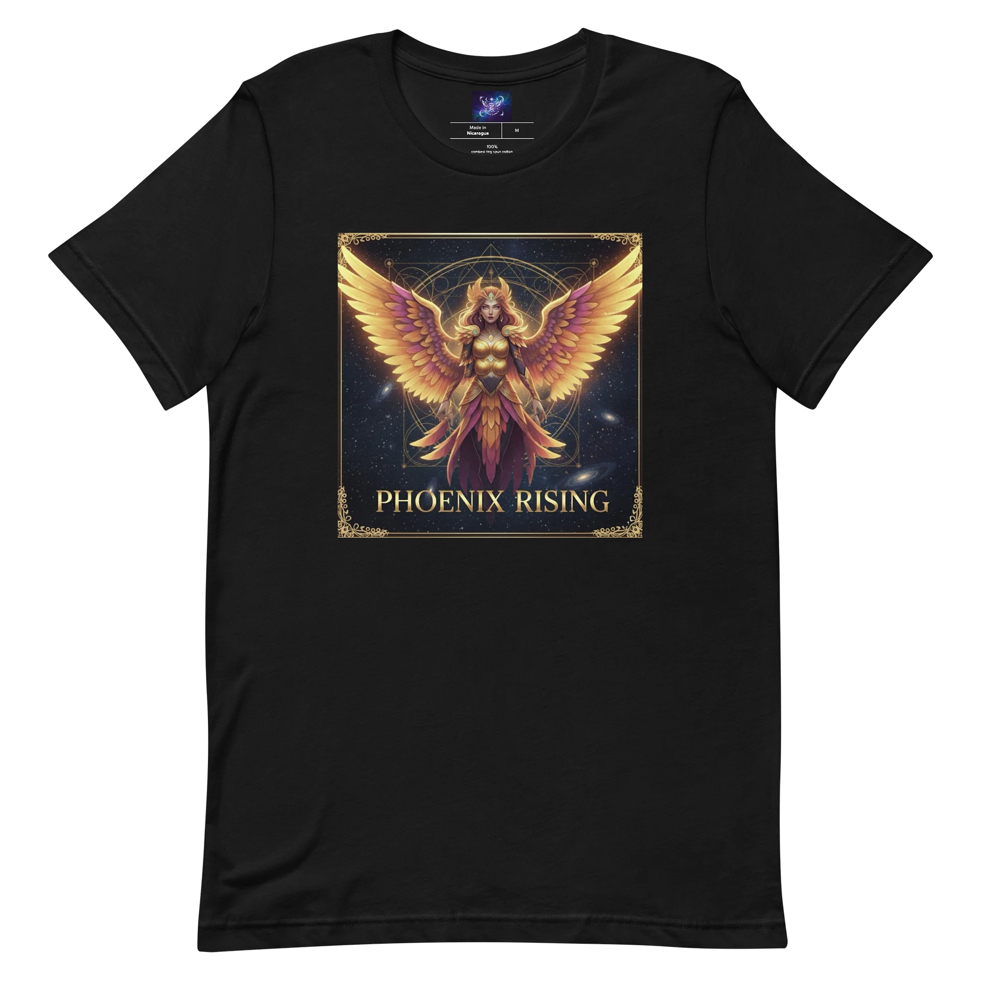 Phoenix Rising - Vibrant Fantasy T-Shirt product image (6)