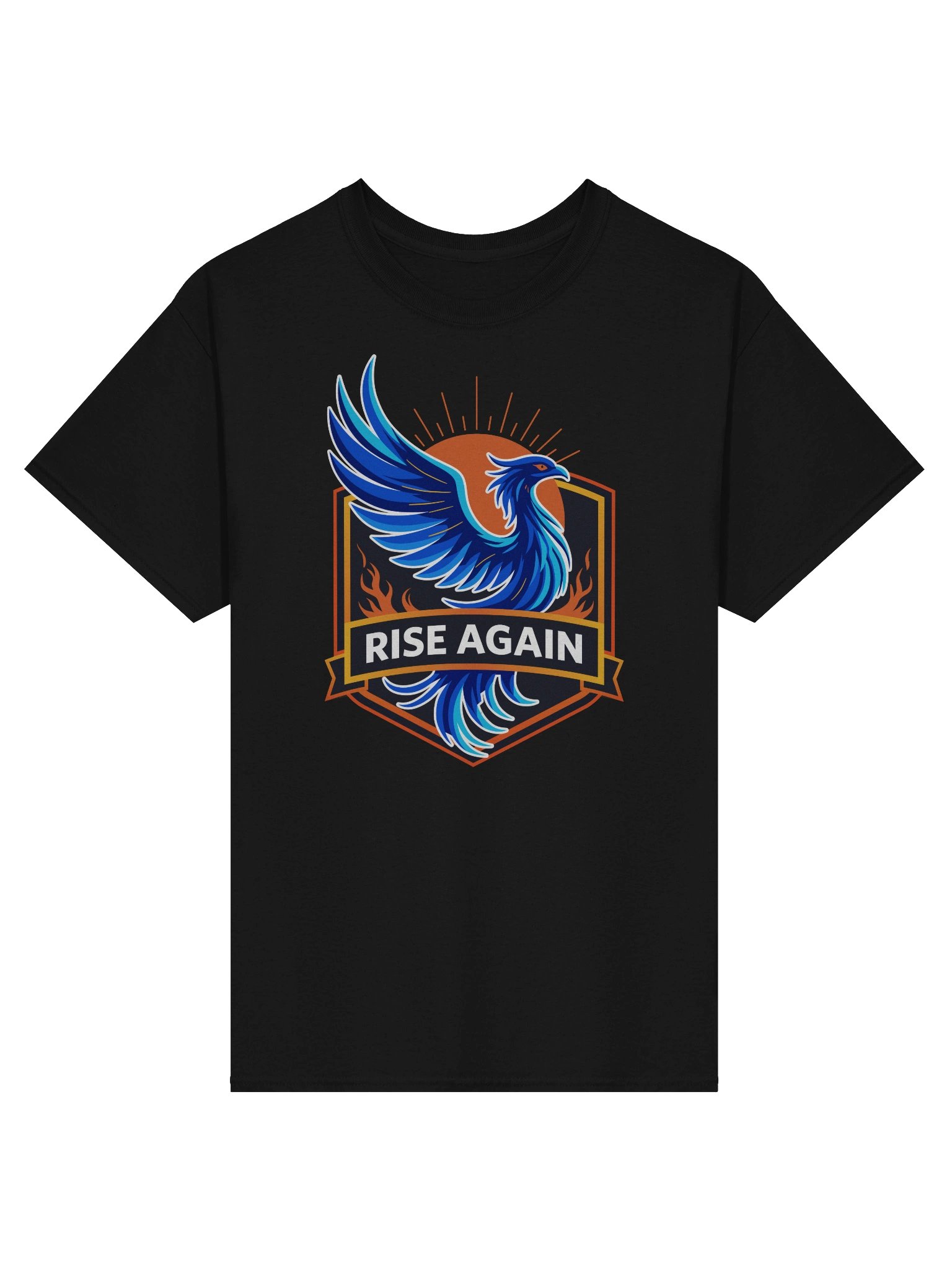 Rise Again – Phoenix Crest T-Shirt product image (2)