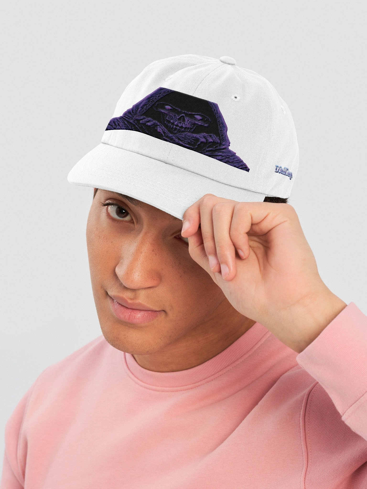D3a1hXSaga: Midnight Drip Hat - White Edition product image (5)