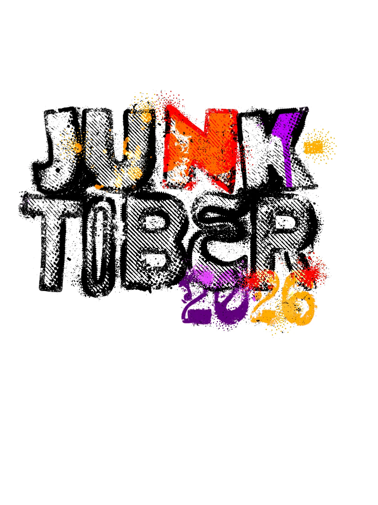 Junktober 2026 T-Shirt! (Dark Mode) product image (5)