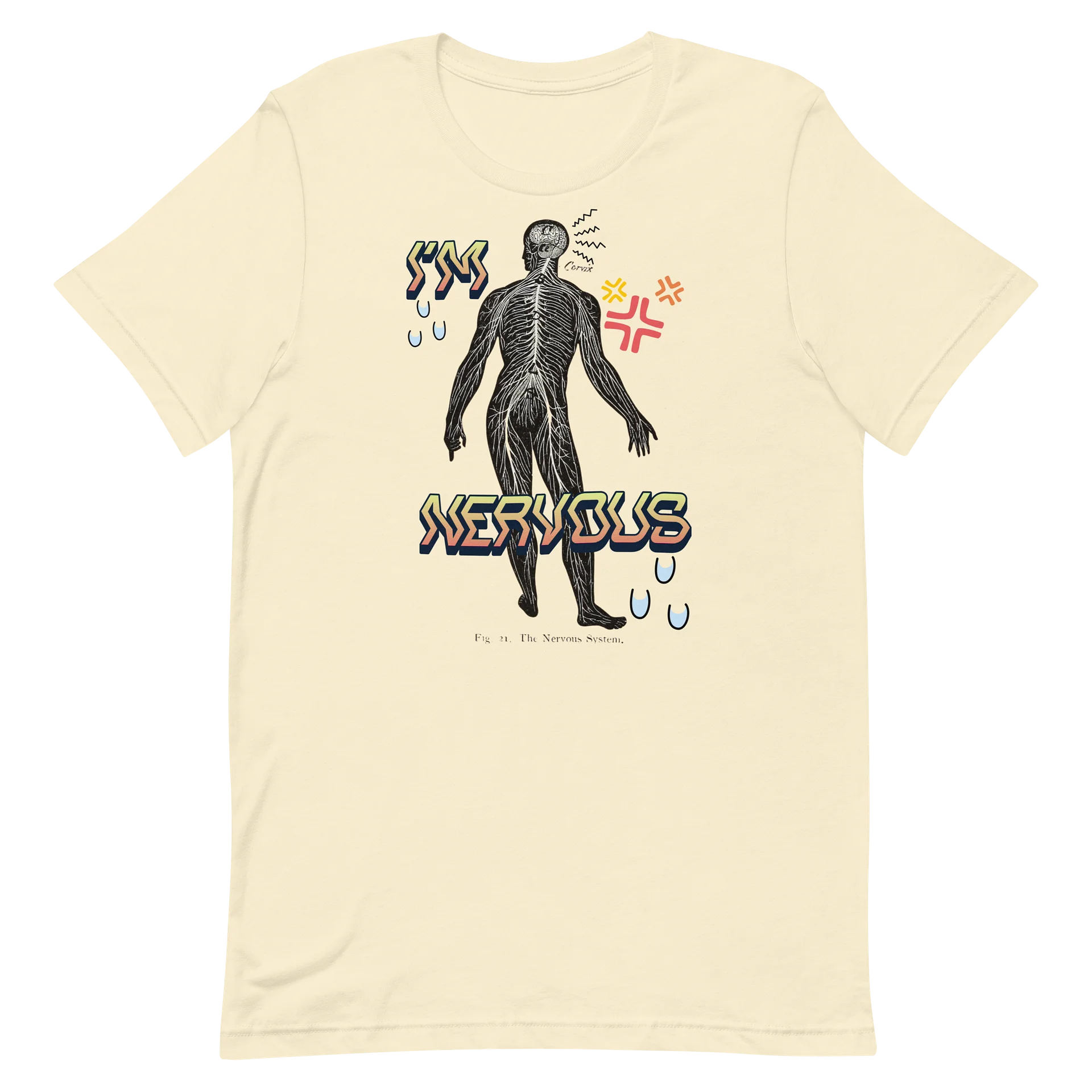 I'm Nervous System Print Tee product image (2)