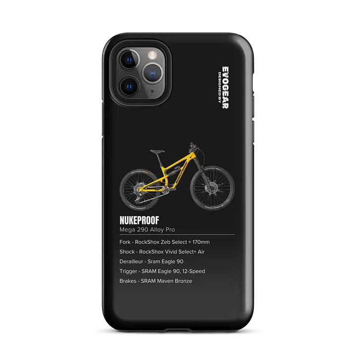 Black Nukeproof Mega 290 Alloy Pro iPhone Case product image (51)