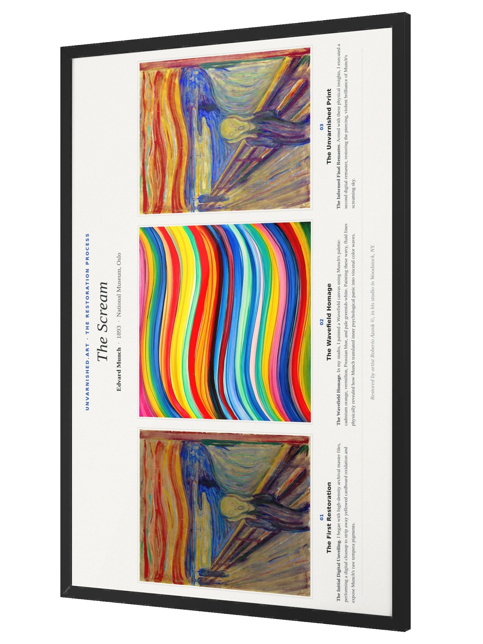 The Scream — Framed Process Poster product image (3)