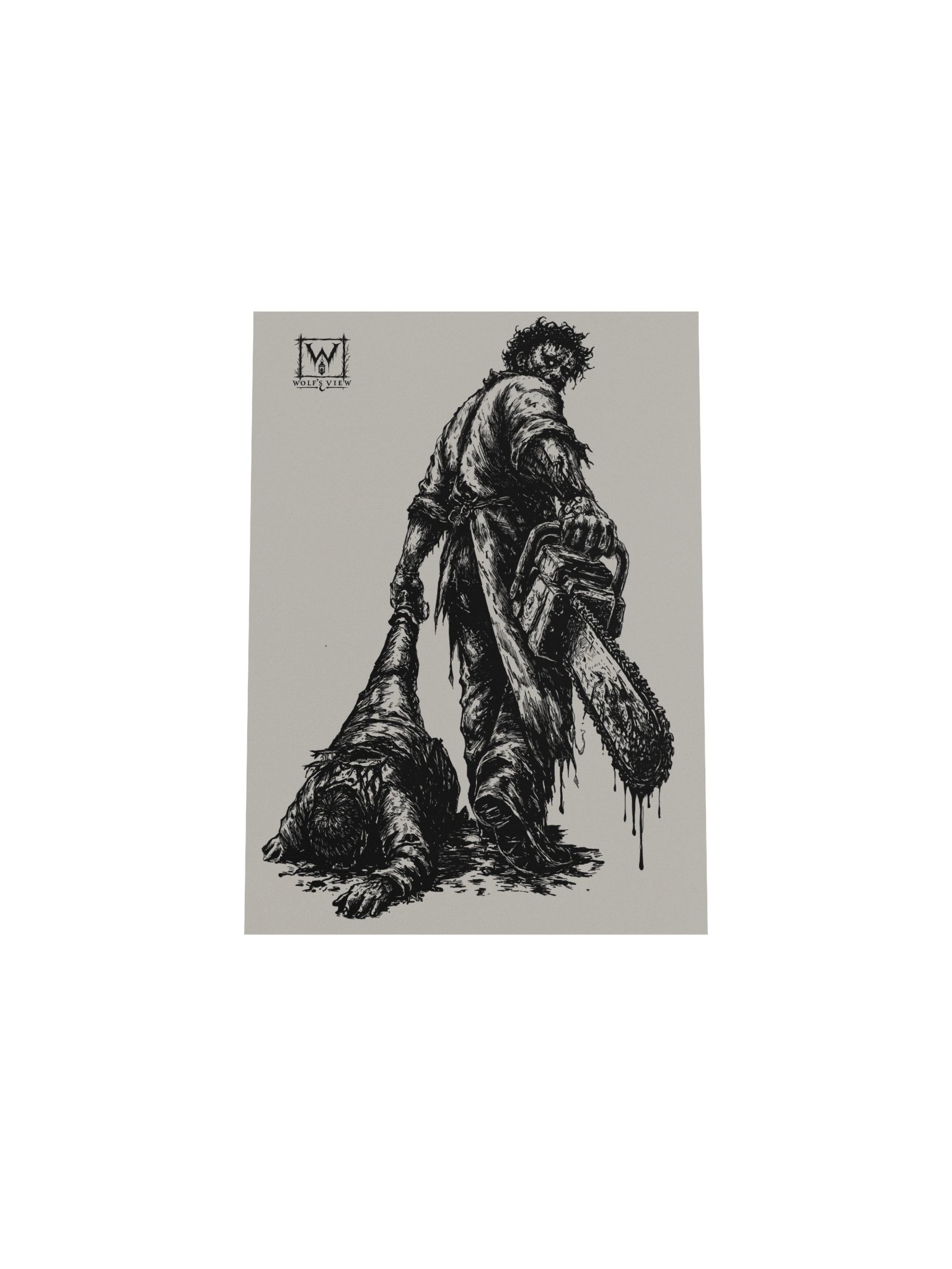 Tattoo Series- Leatherface- Poster Print product image (5)