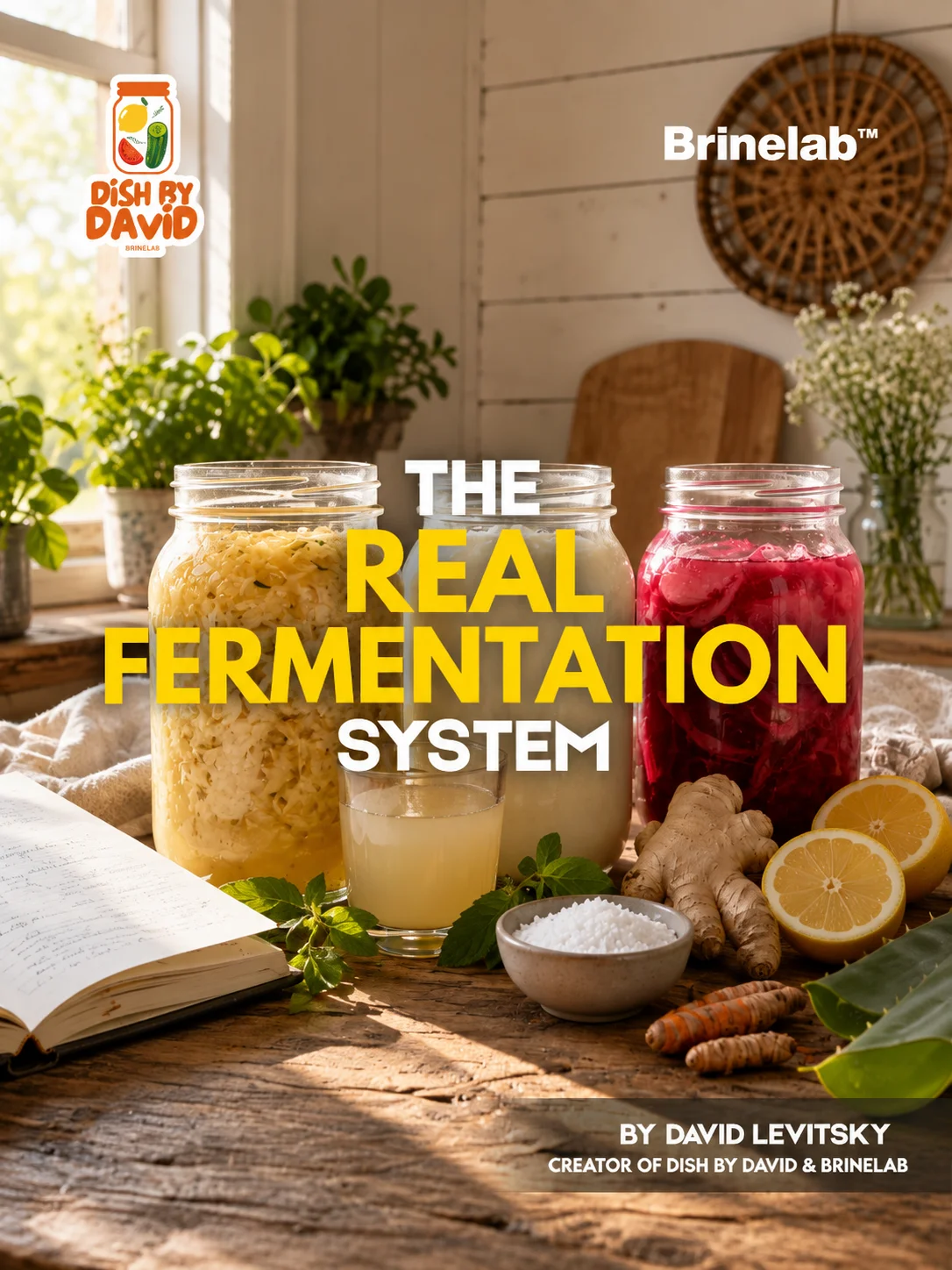 The Real Fermentation System - Master crunchy, probiotic, flavor-packed ferments with confidence product image (1)