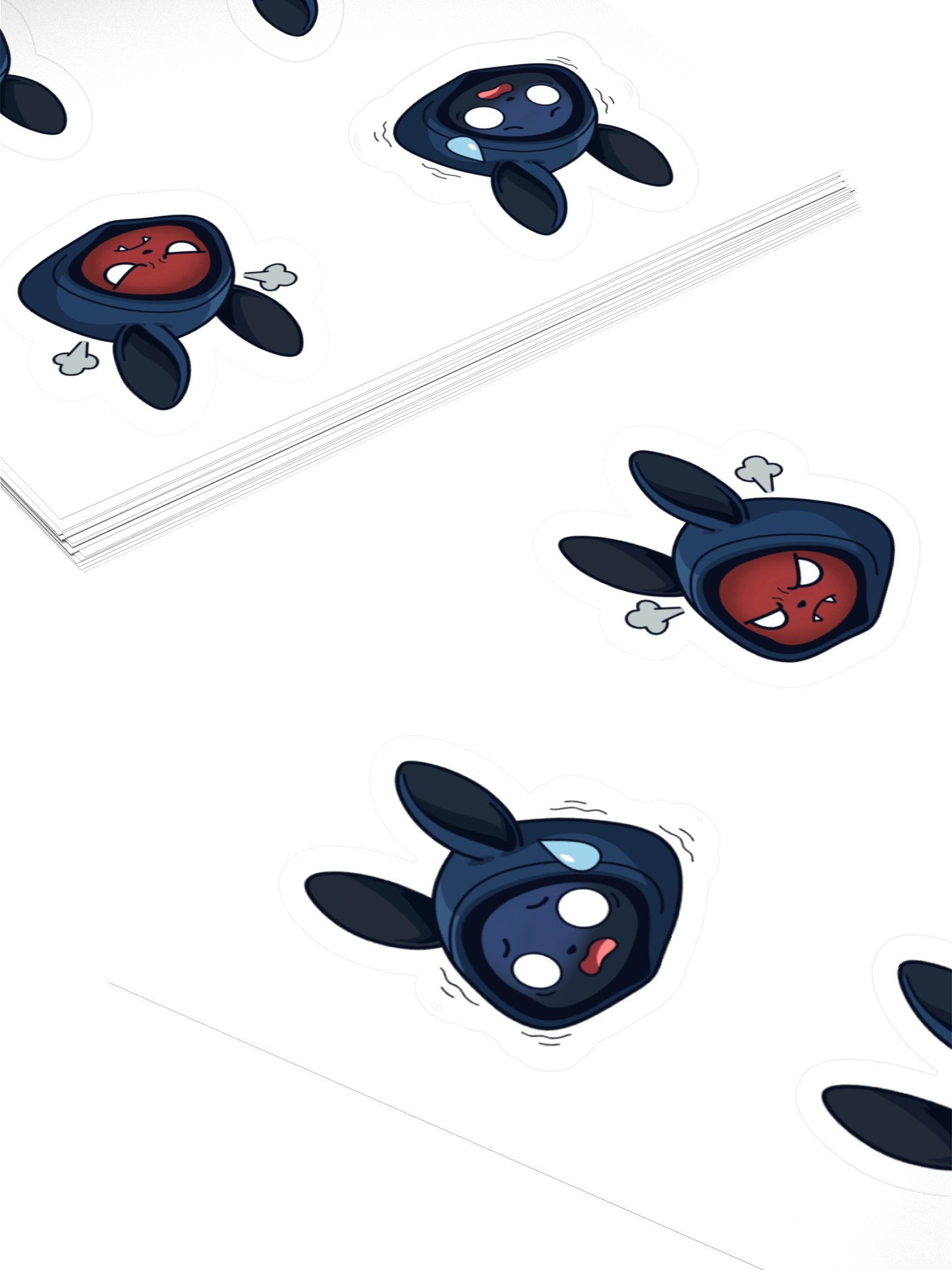 Poochoki Mixed Emotions Emoji Sticker product image (4)