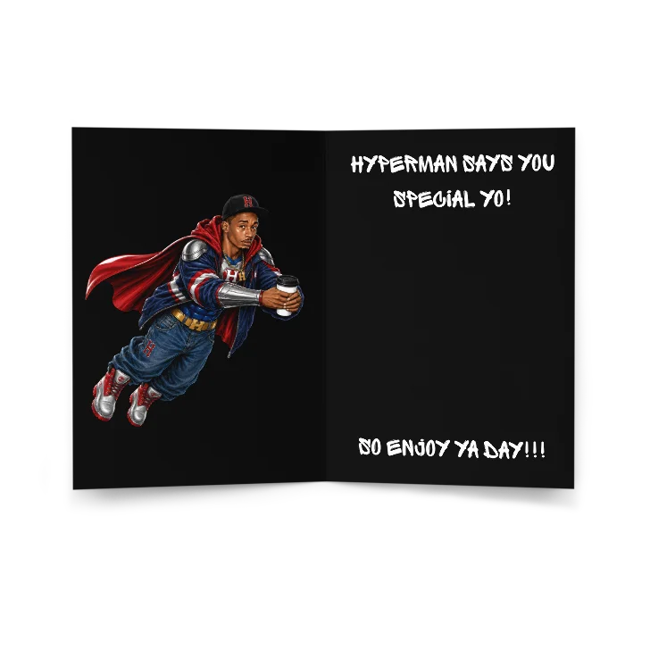 Hyperman Greeting Cards Yo! product image (2)