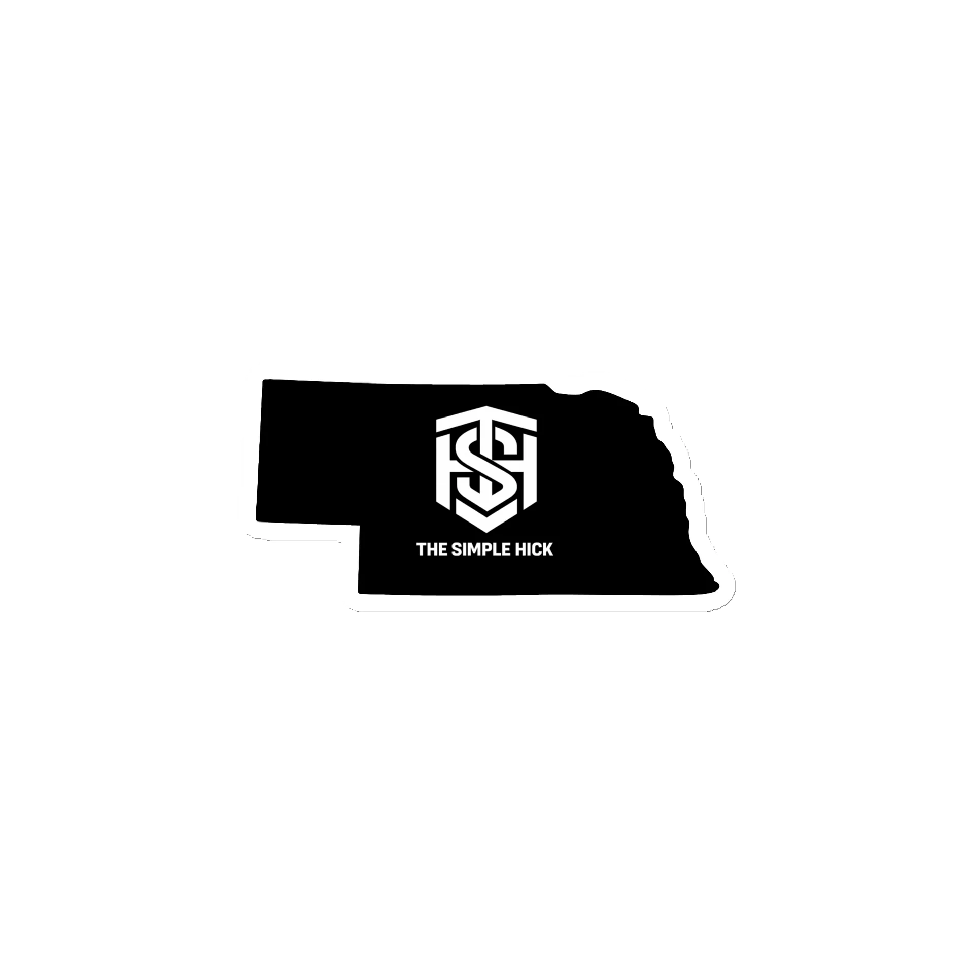 TheSimpleHick Nebraska Magnet product image (1)