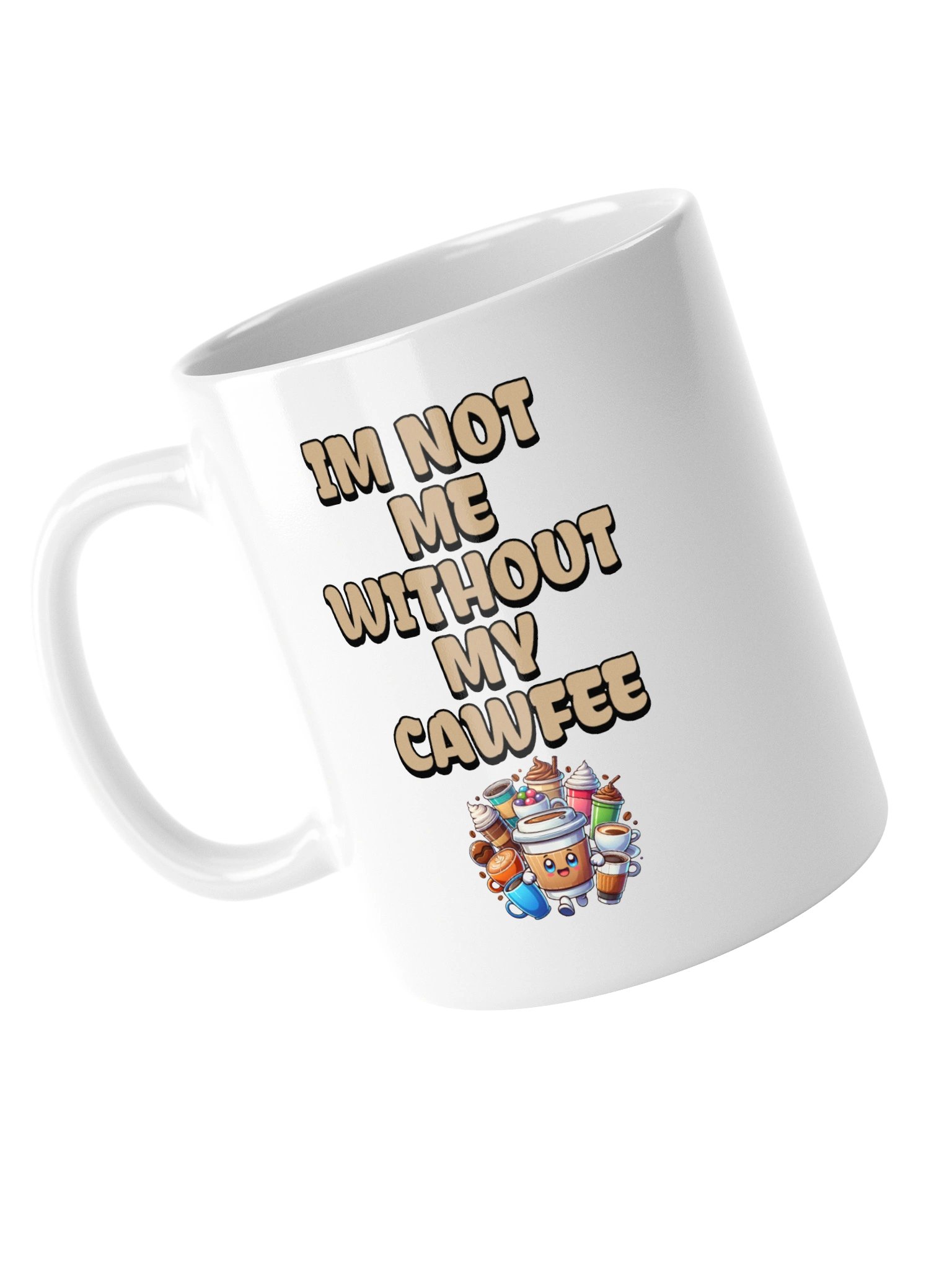 Cheerful Coffee Character Mug product image (5)