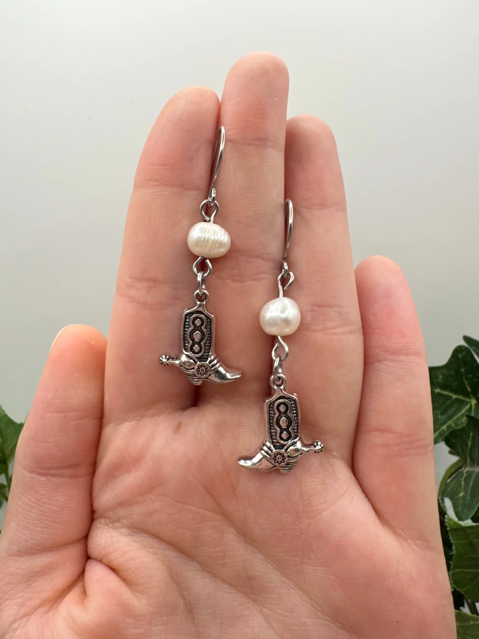 Coastal Cowgirl Boot Earrings product image (1)