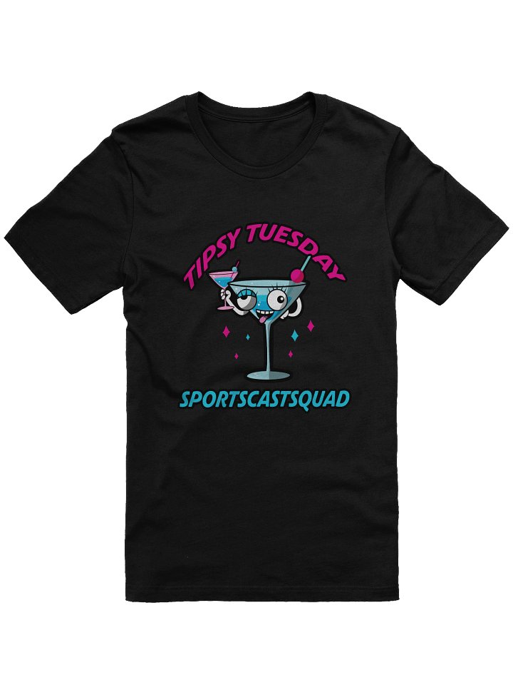 TIPSY TUESDAY "FLIRTINI" SOFT T-SHIRT product image (4)
