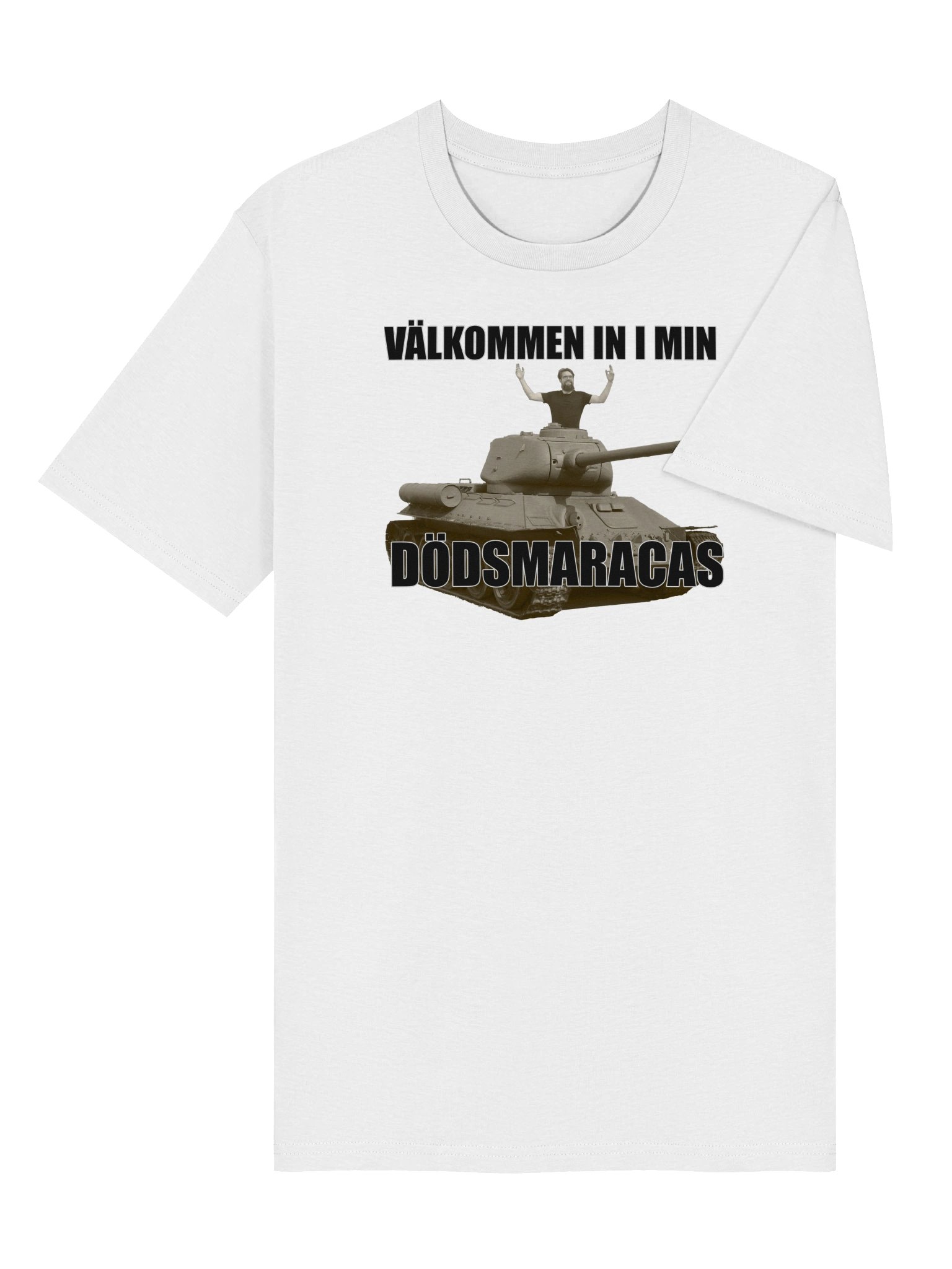 Välkommen in i min dödsmaracas! (Organic unisex T-shirt) product image (8)