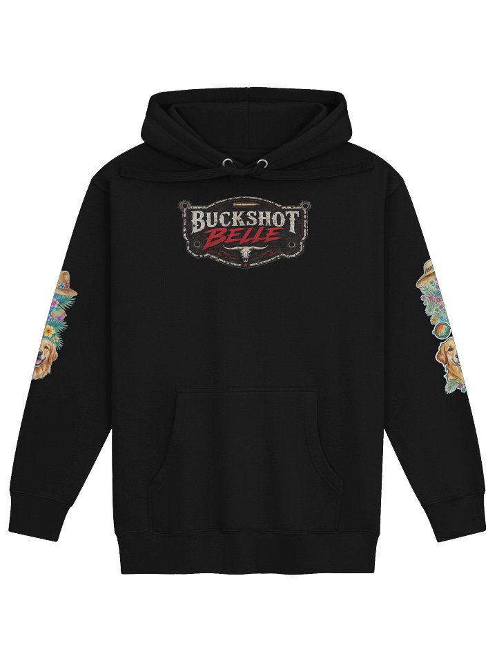 Buckshot Belle Premium Hoodie (Red) product image (1)