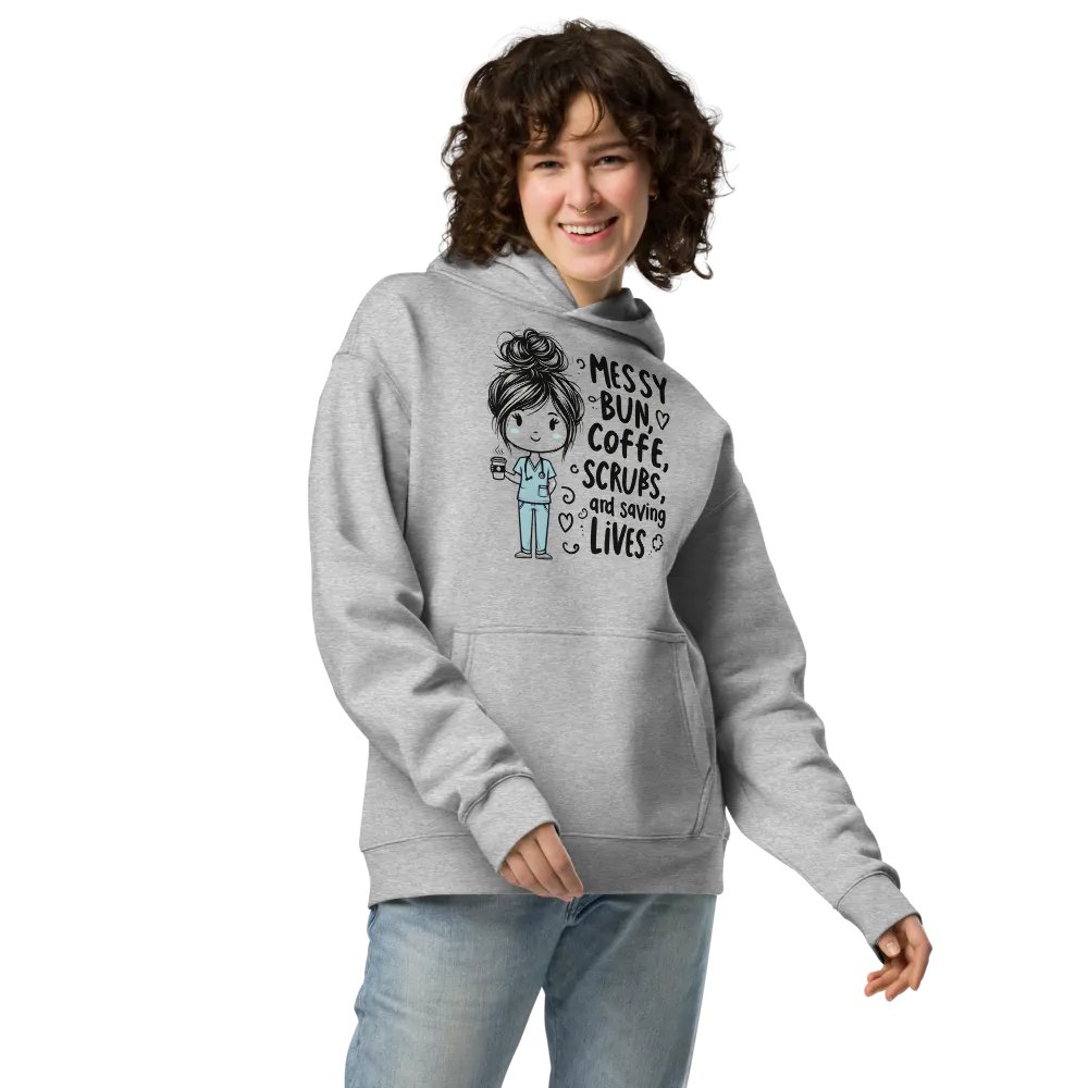 Casual Medical Worker Vibes Hoodie product image (13)