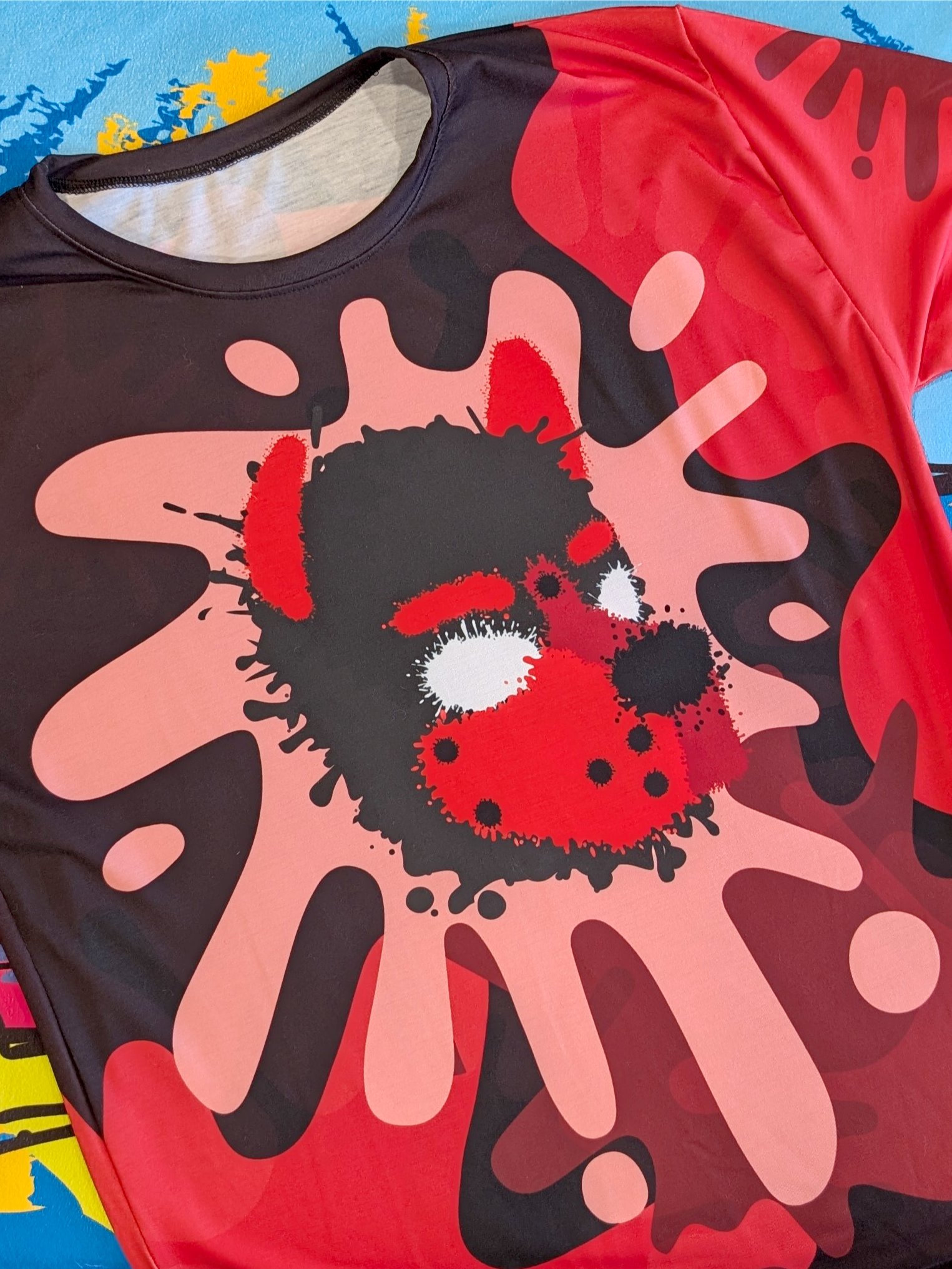 Chaos Splatter Shirt - Red product image (4)