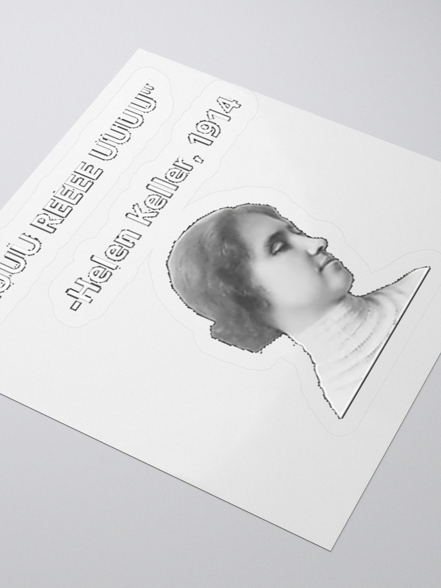 Helen Keller Quote Sticker product image (9)