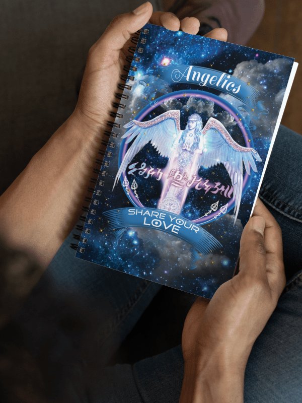 Angelics Share Your Love Spiral Notebook product image (1)