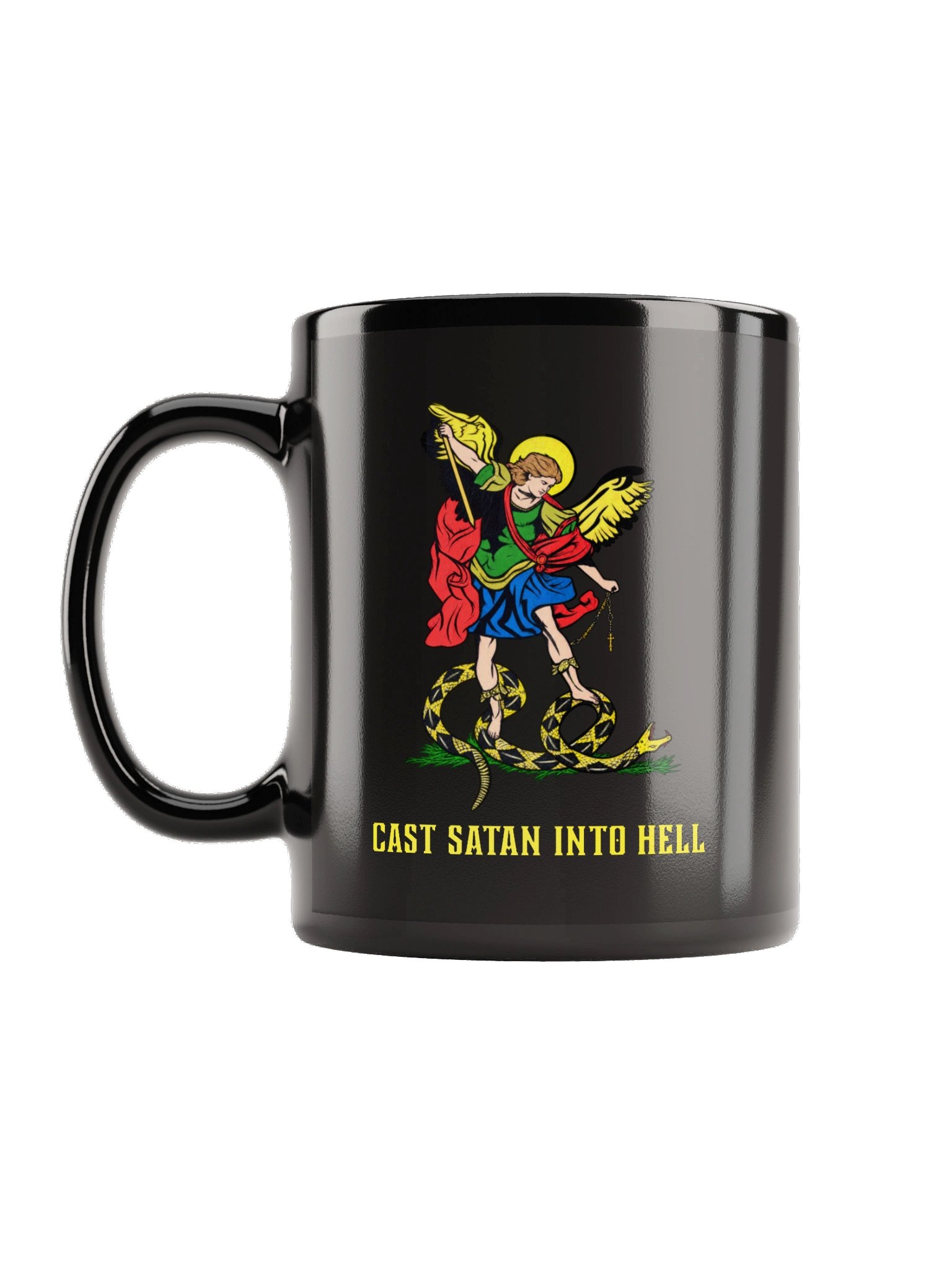 Saint Michael 'Cast Satan into Hell' - mug product image (1)