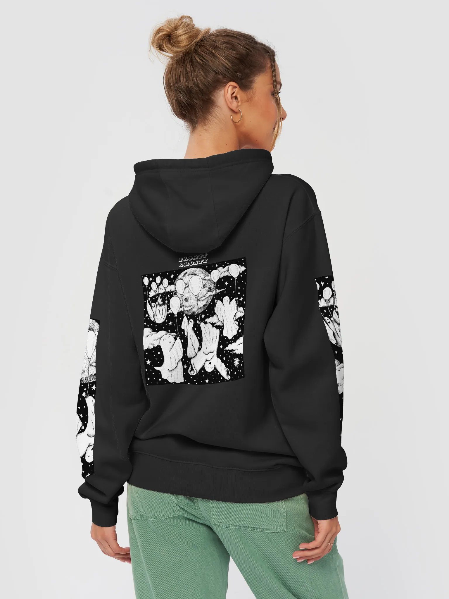 Floaty Ghosty Premium Hoodie product image (4)