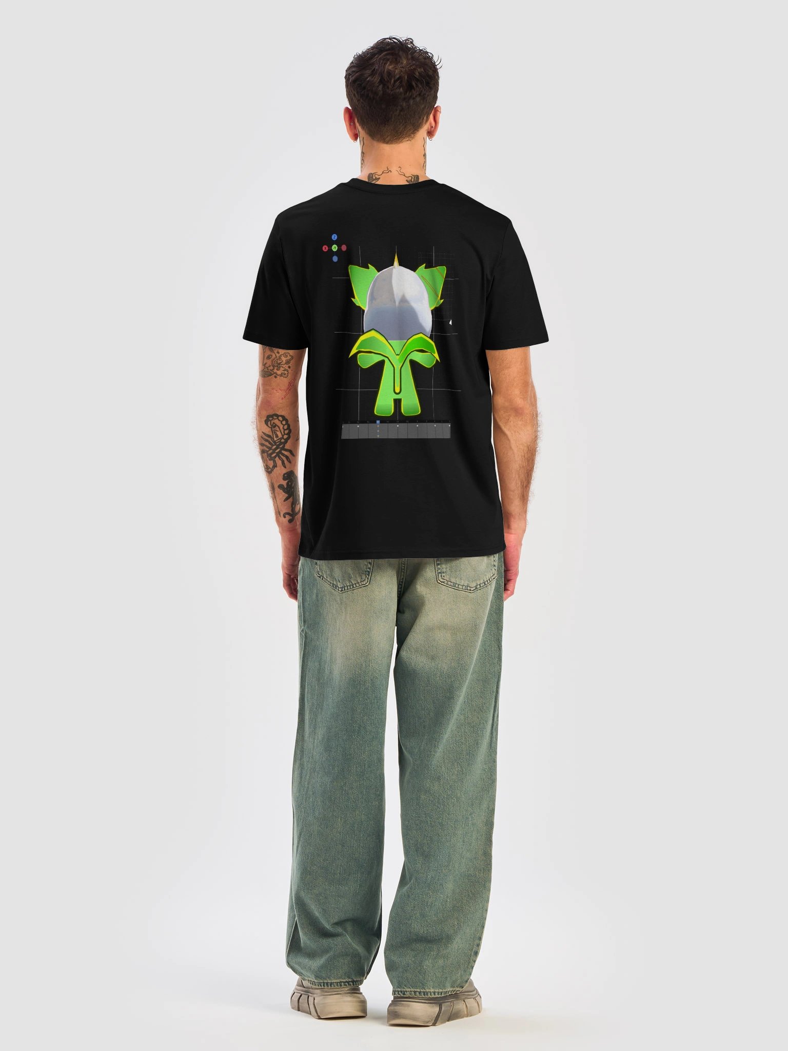 T-shirt Pousse "T-pose" product image (6)