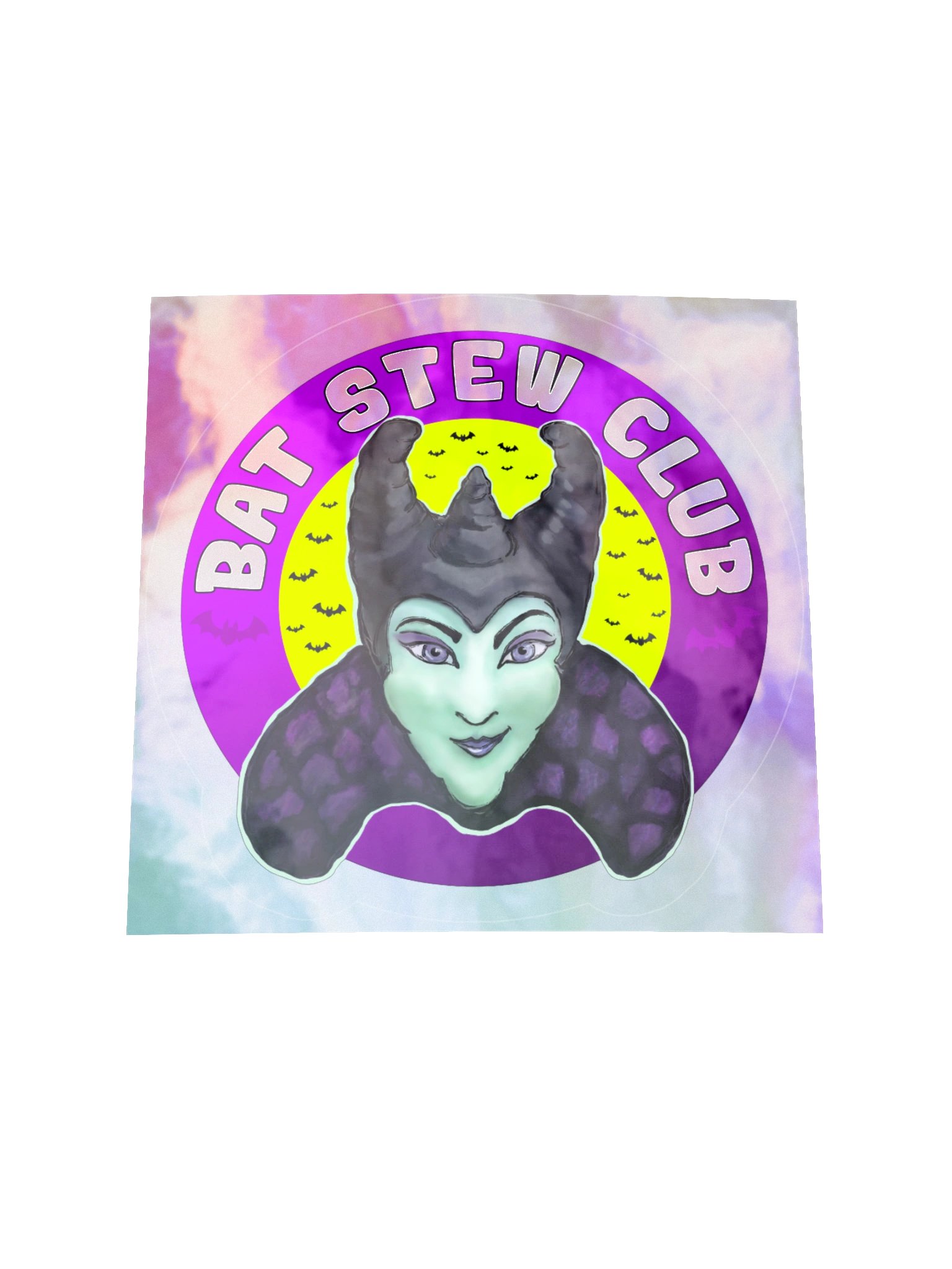Bat Stew Club Holographic Cutout Sticker product image (2)