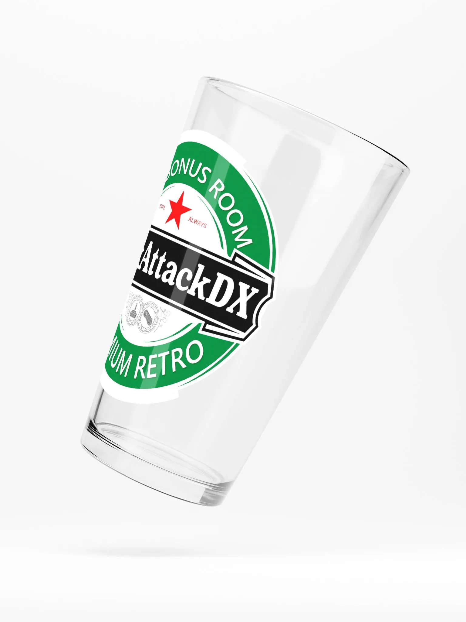 JackAttackDX - Premium Retro Pint Glass product image (5)