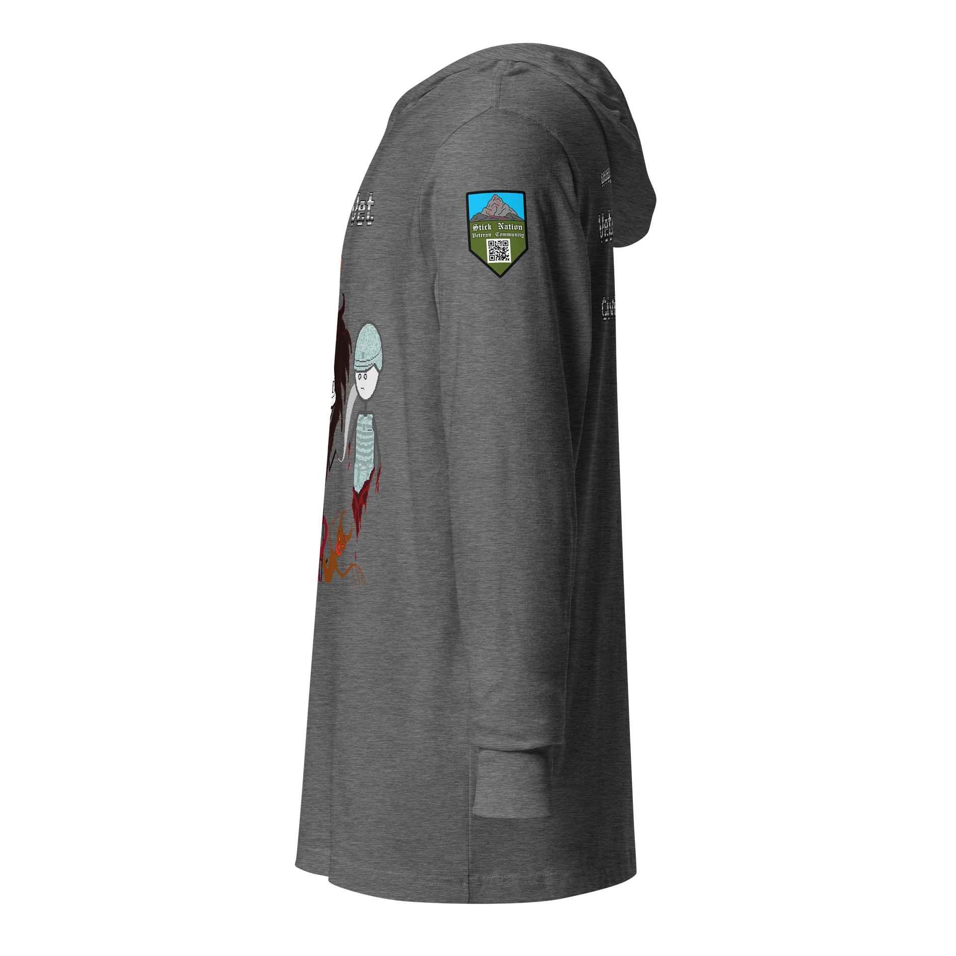 Stick Vet Hooded Shirt product image (8)