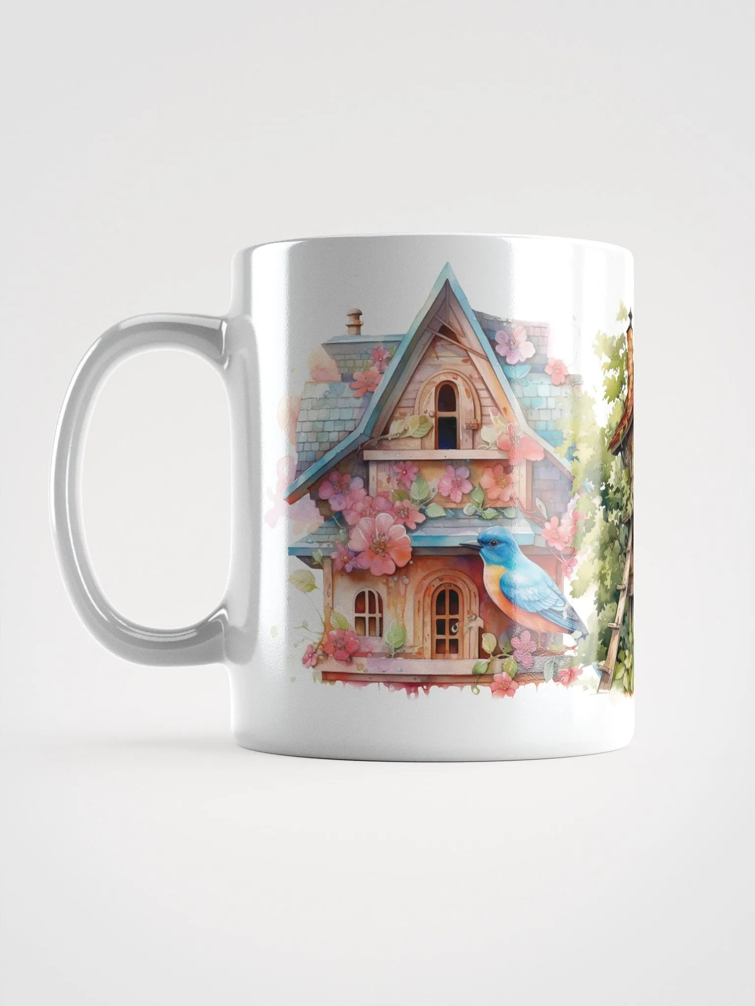 Whimsical Birdhouse Mug product image (6)