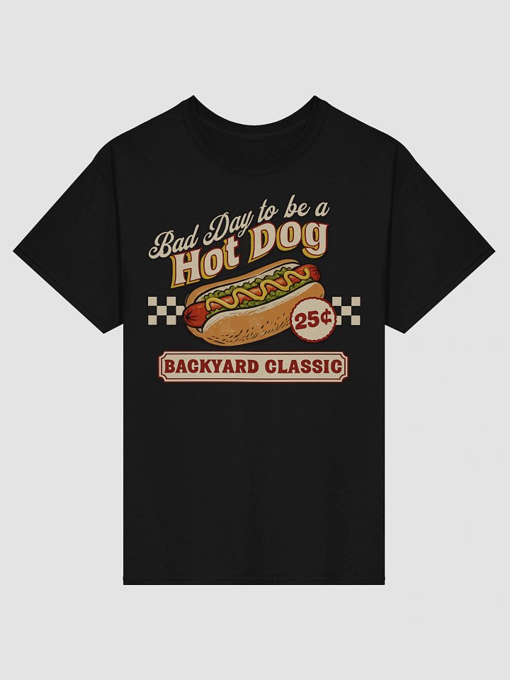 Bad Day to be a Hot Dog Shirt - Retro BBQ Memorial Day Tee - Vintage Grill Master Outfit product image (2)