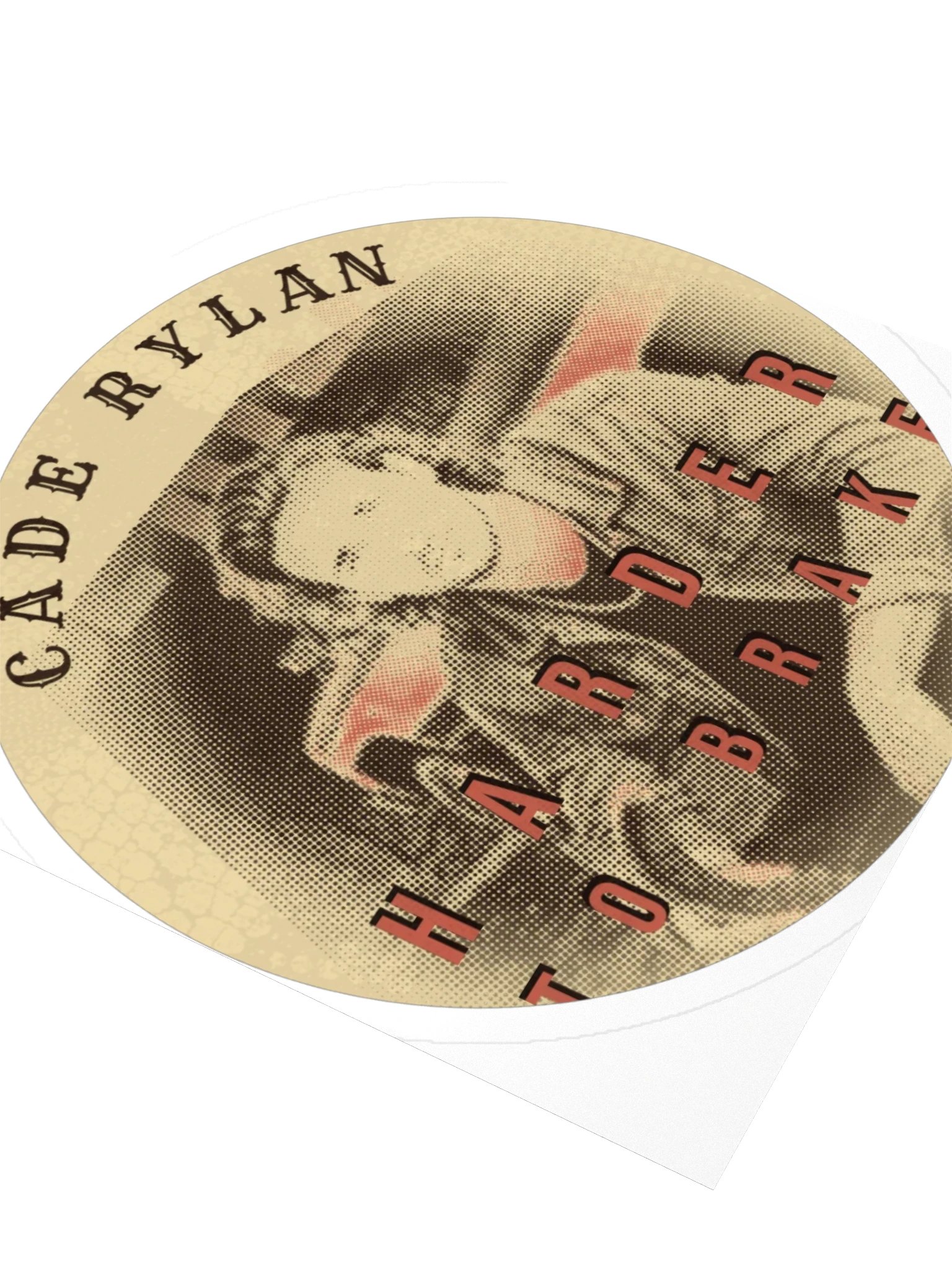 Harder To Brake Sticker product image (3)