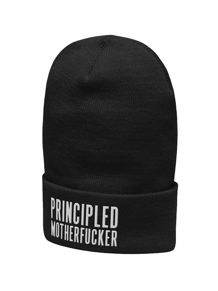Principled Motherfucker Beanie product image (2)