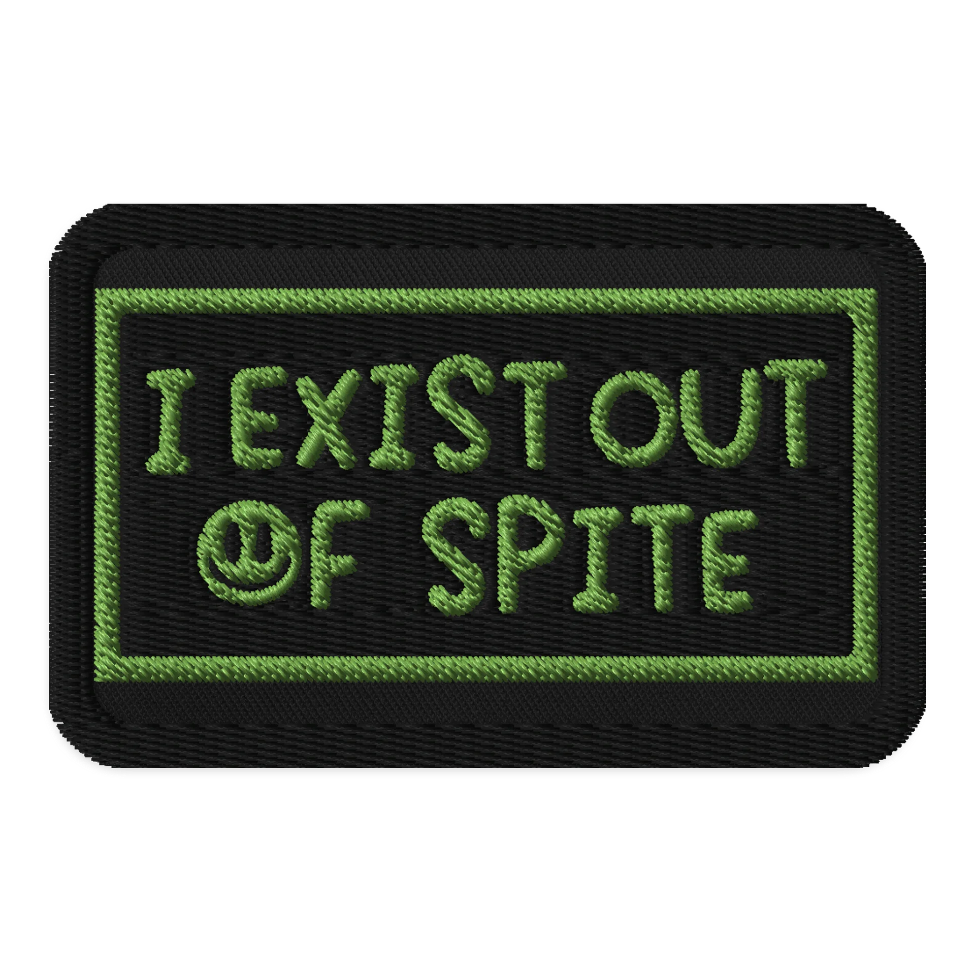 I Exist Out Of Spite Heat & Press Patch product image (1)