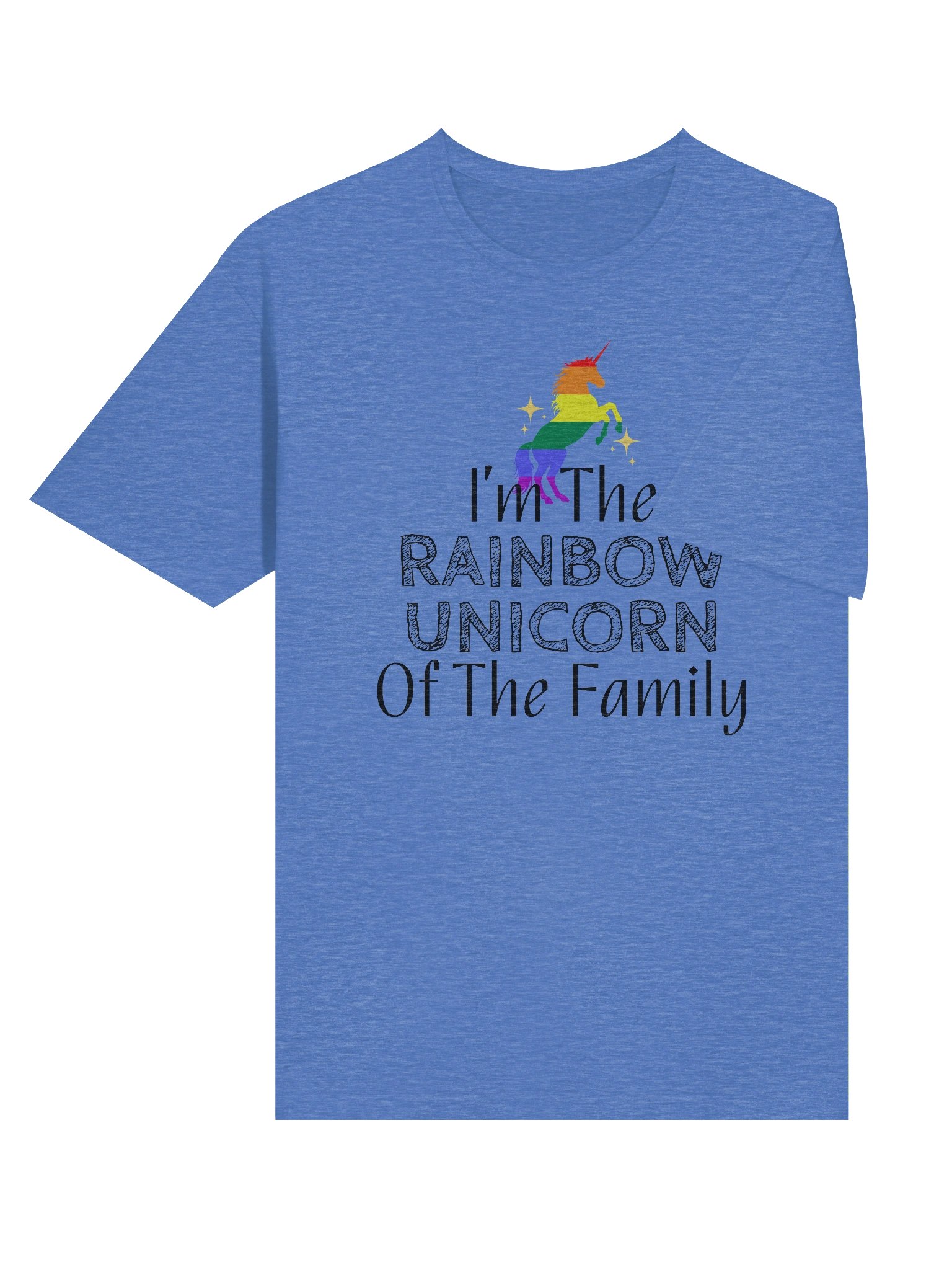 I'm The Rainbow Unicorn Of The Family T-shirt product image (47)