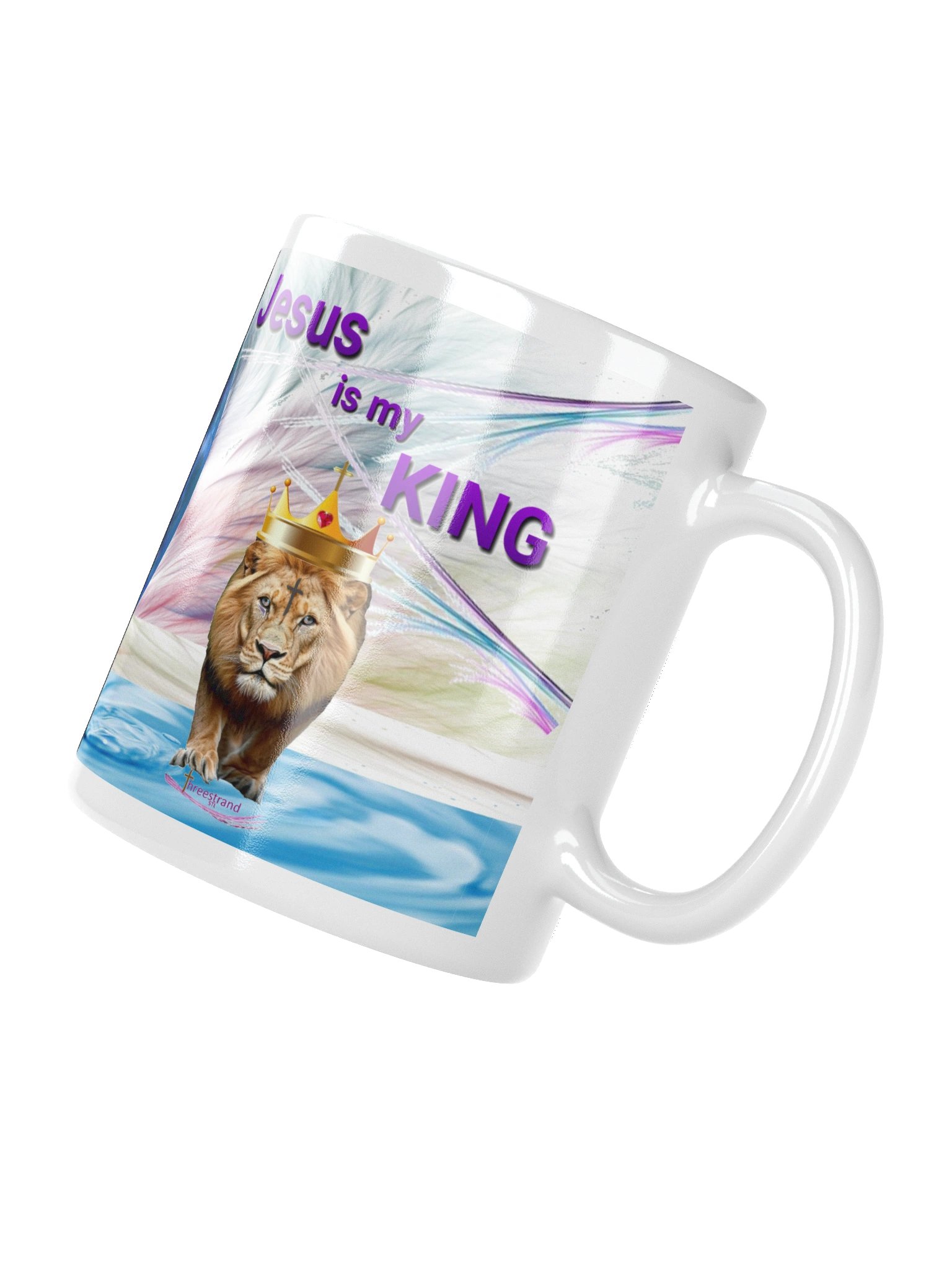 Jesus is my KING - Mug - White product image (3)