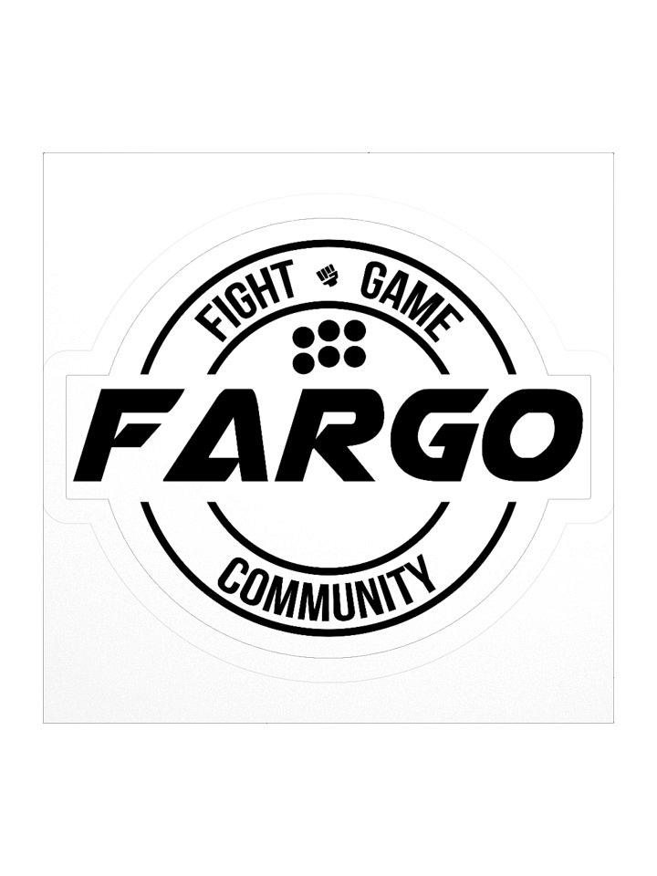 Fargo FGC Logo Sticker product image (1)