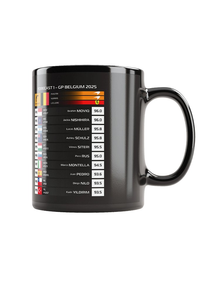 Belgium GP 2025 Mug product image (1)