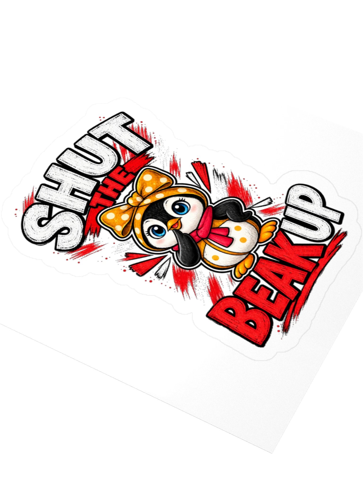 Shut The Beak Up Lulu Sticker product image (3)